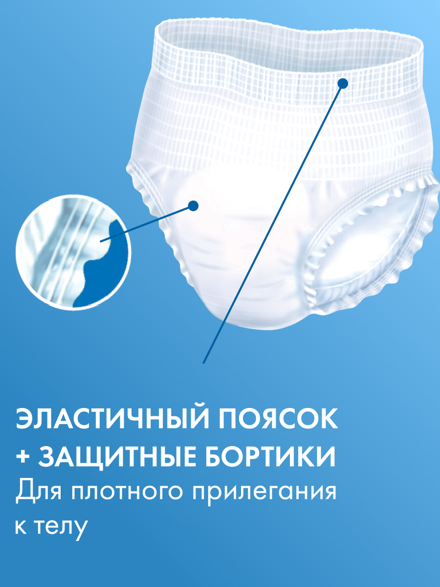 Подгузники для взрослых TerezaMed M 30 шт. 1 упак. - фото 6