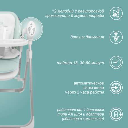 Стульчик для кормления Sweet Baby Fiesta трансформер