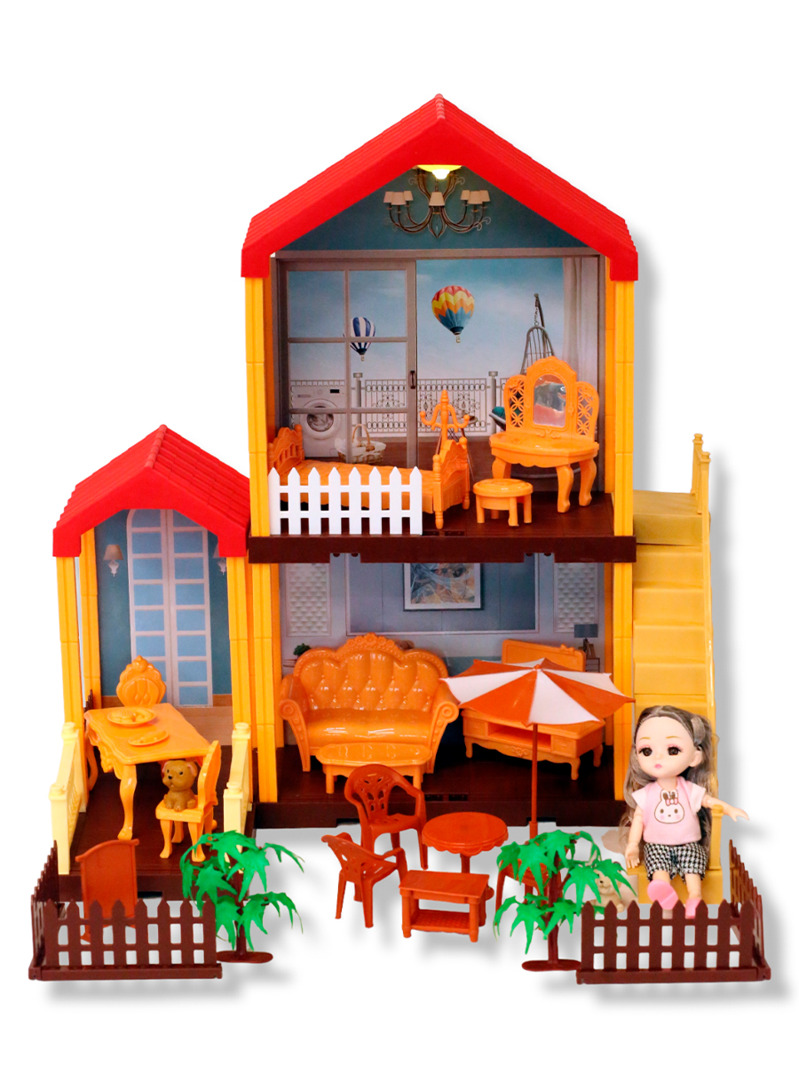 Домик для кукол SHARKTOYS с мебелью 11500006 - фото 3