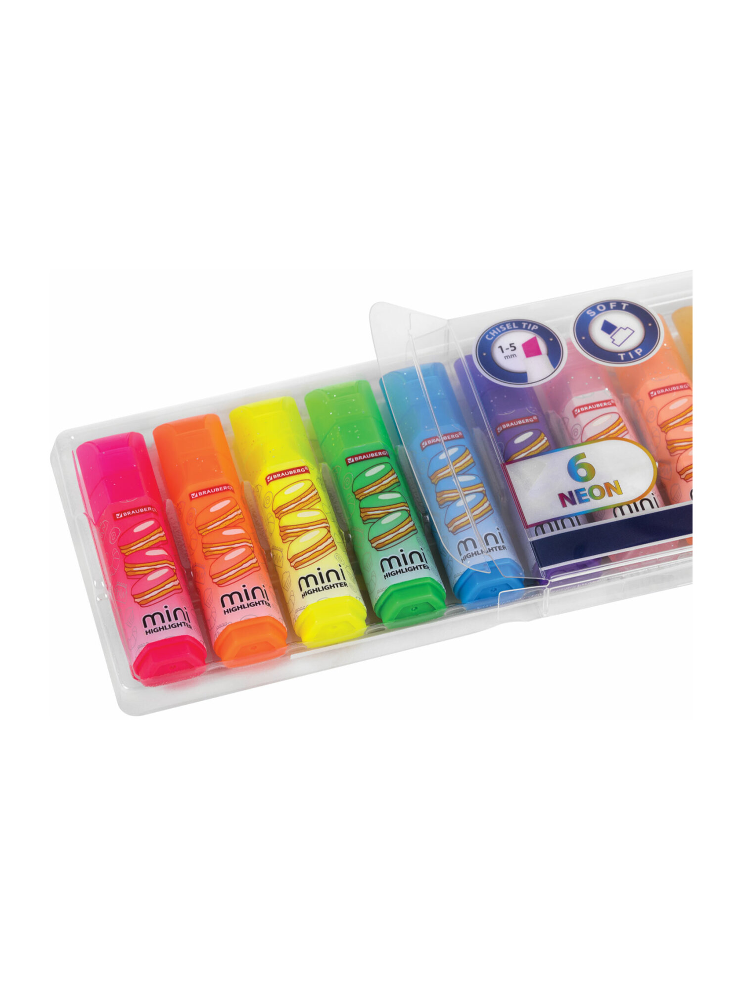Текстовыделители Brauberg 12 шт. - фото 16