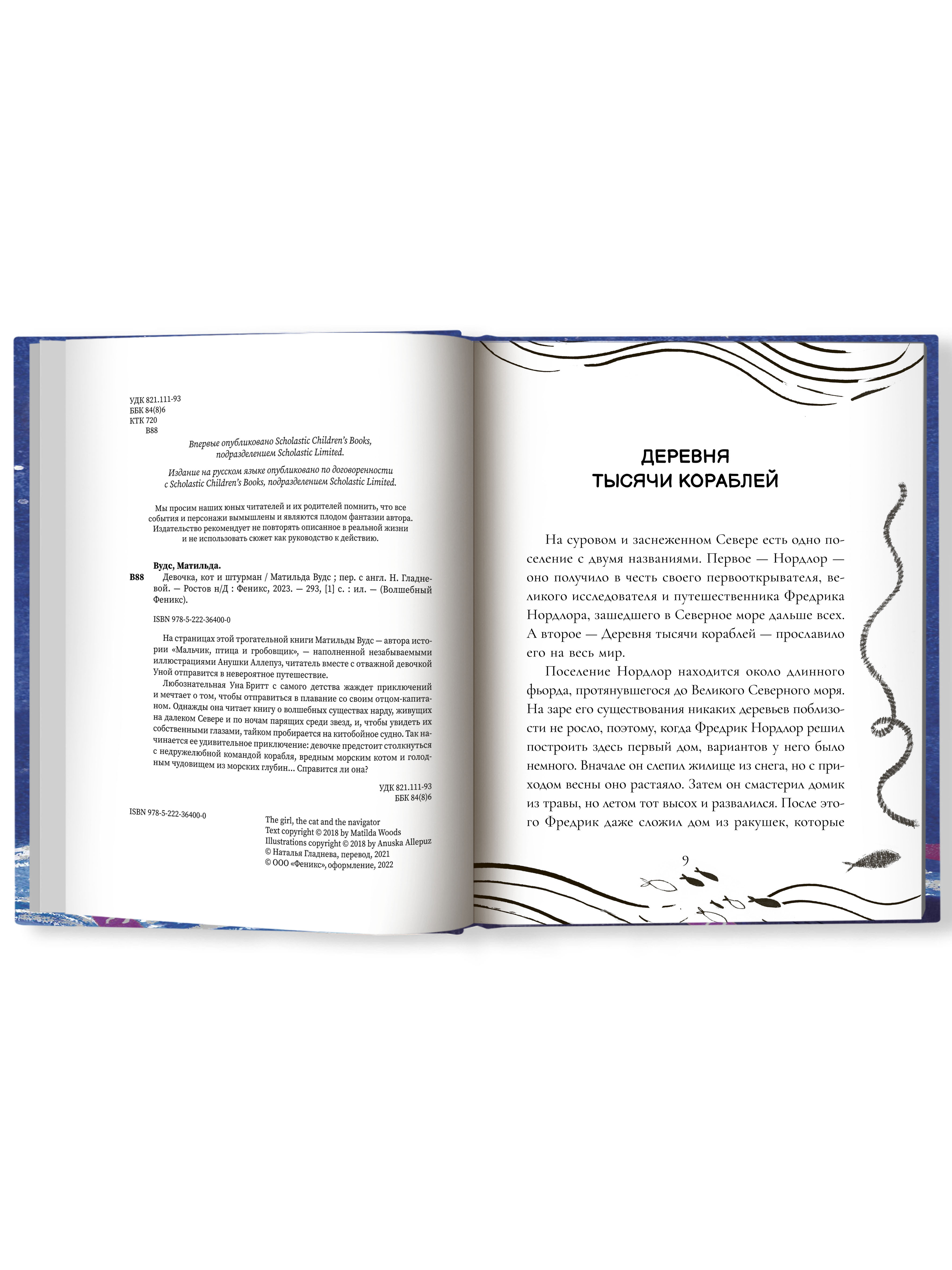 Книга Феникс Девочка кот и штурман. Книга для подростков - фото 2