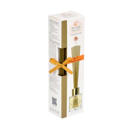Ароматический диффузор Aroma Republic в стеклянном флаконе 30 мл №17 Orange wood