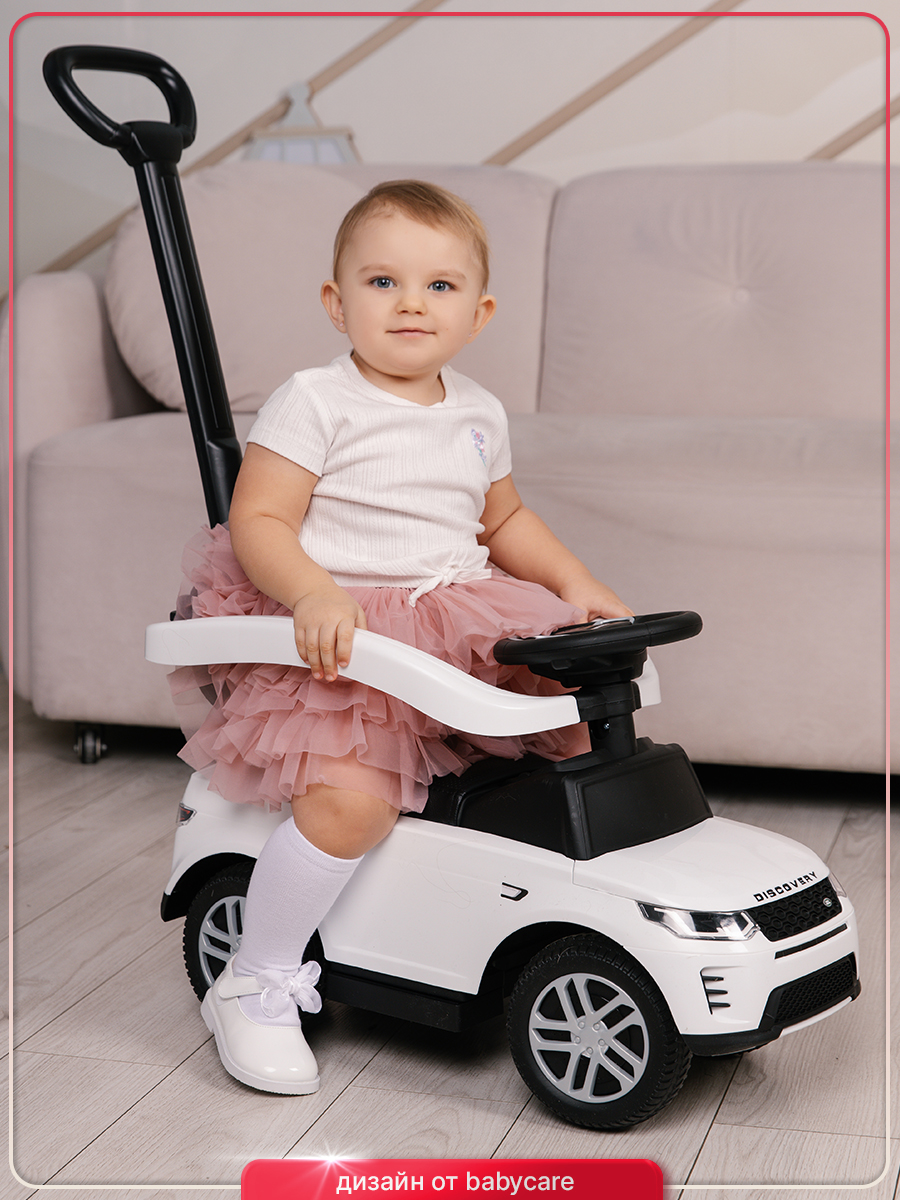 Каталка BabyCare Land Rover белый - фото 15