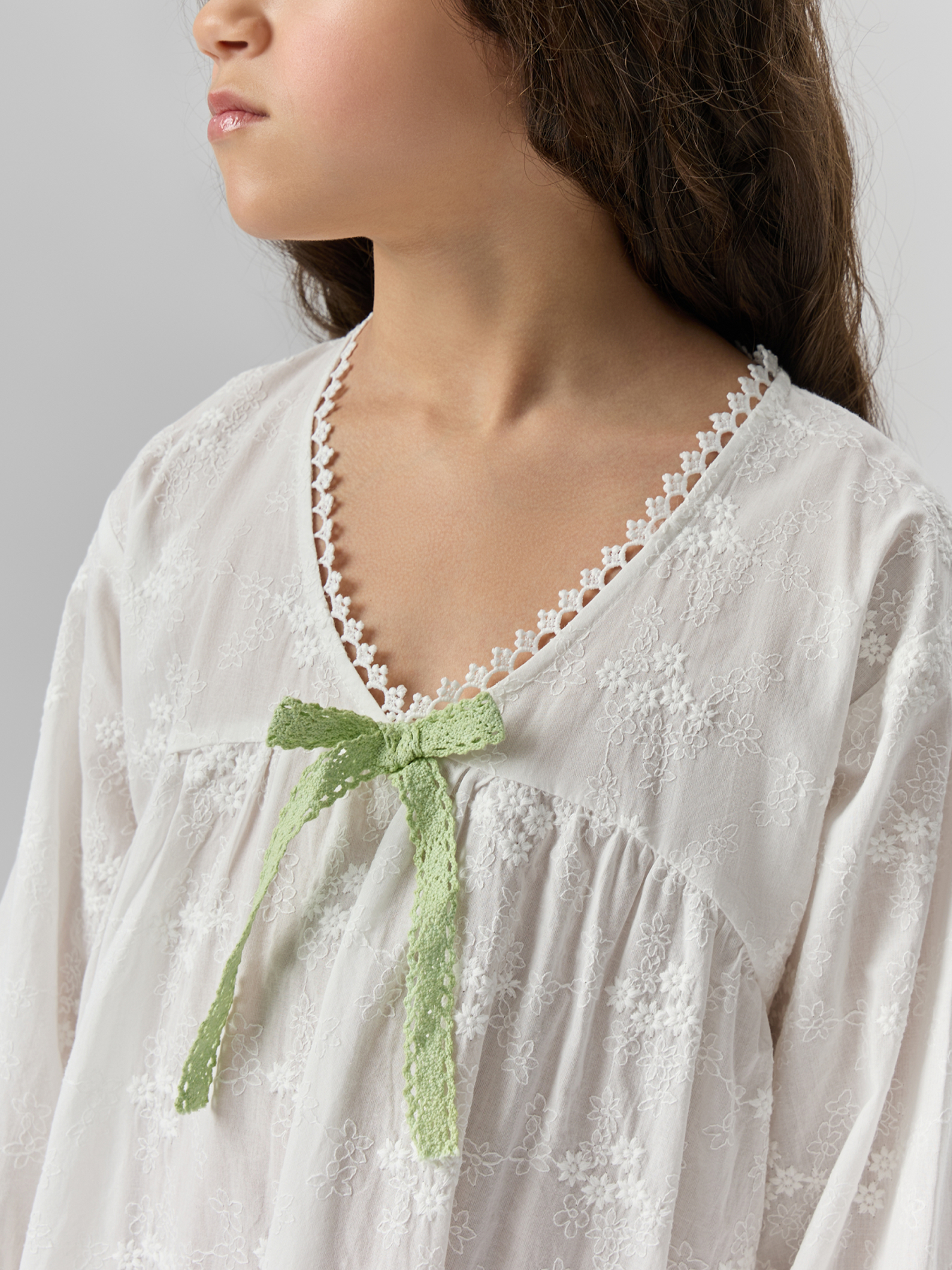 Ночная сорочка Happy Baby 88680-1_white - фото 3