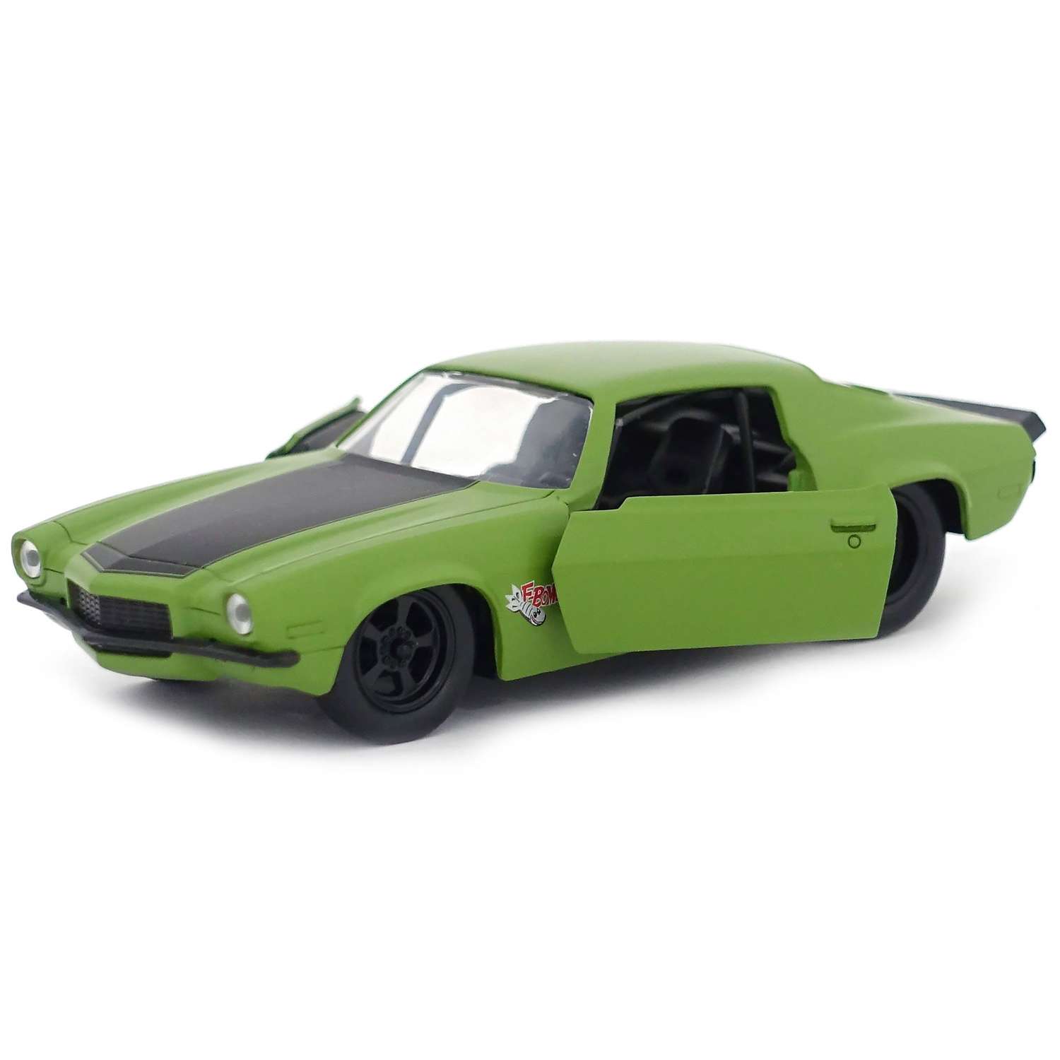 Автомобиль Fast and Furious Chevy Camaro-Free Rolling 1:32 зеленый 99521 - фото 4