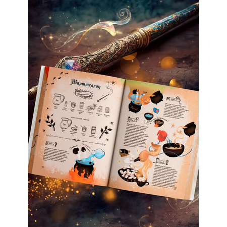 Книга Волшебные рецепты True Books Space из мира Гарри Поттера
