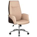 Компьютерное кресло DOBRIN коричнево-бежевый