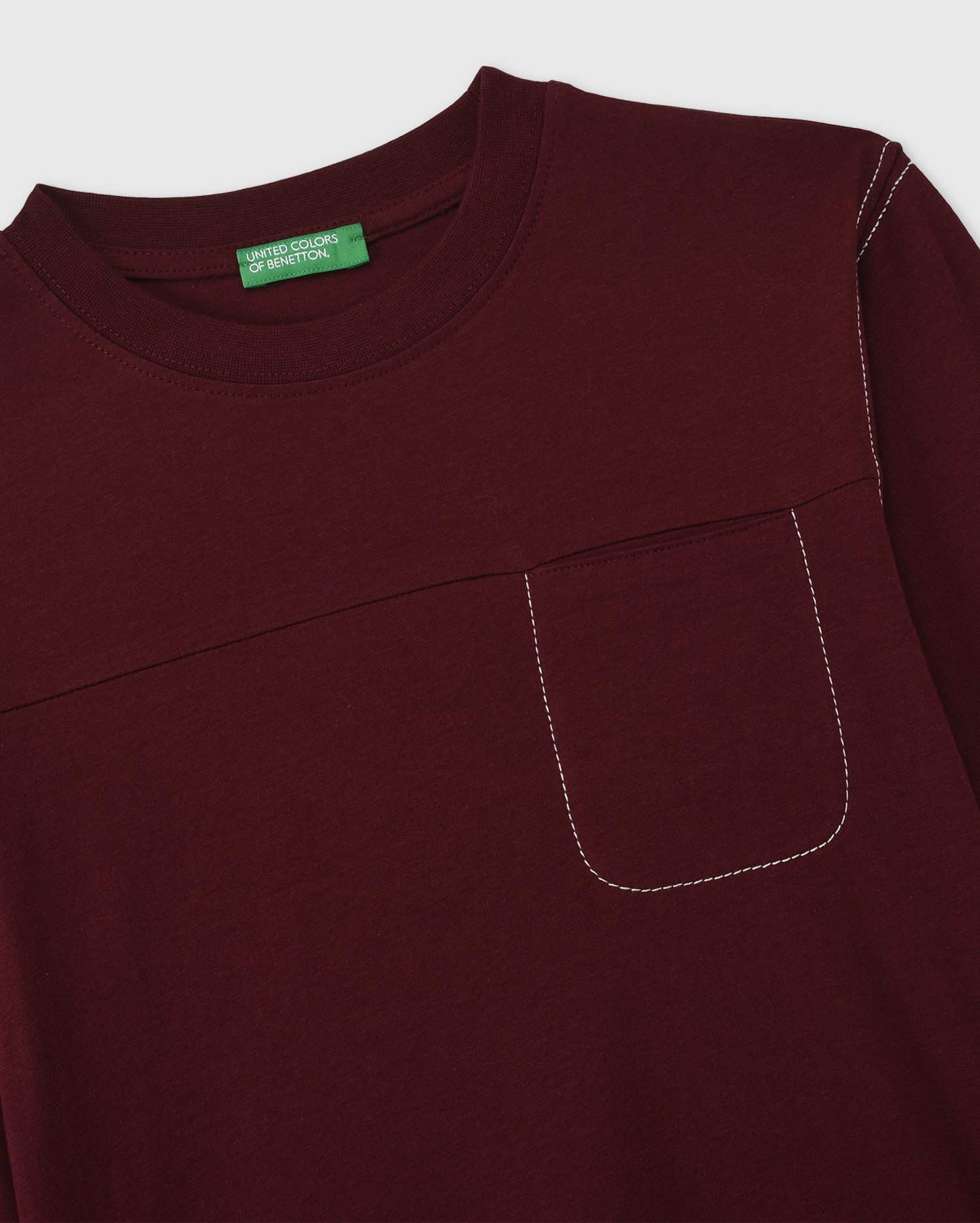 Лонгслив United Colors of Benetton 25A_3I1XG10KR_129 - фото 3