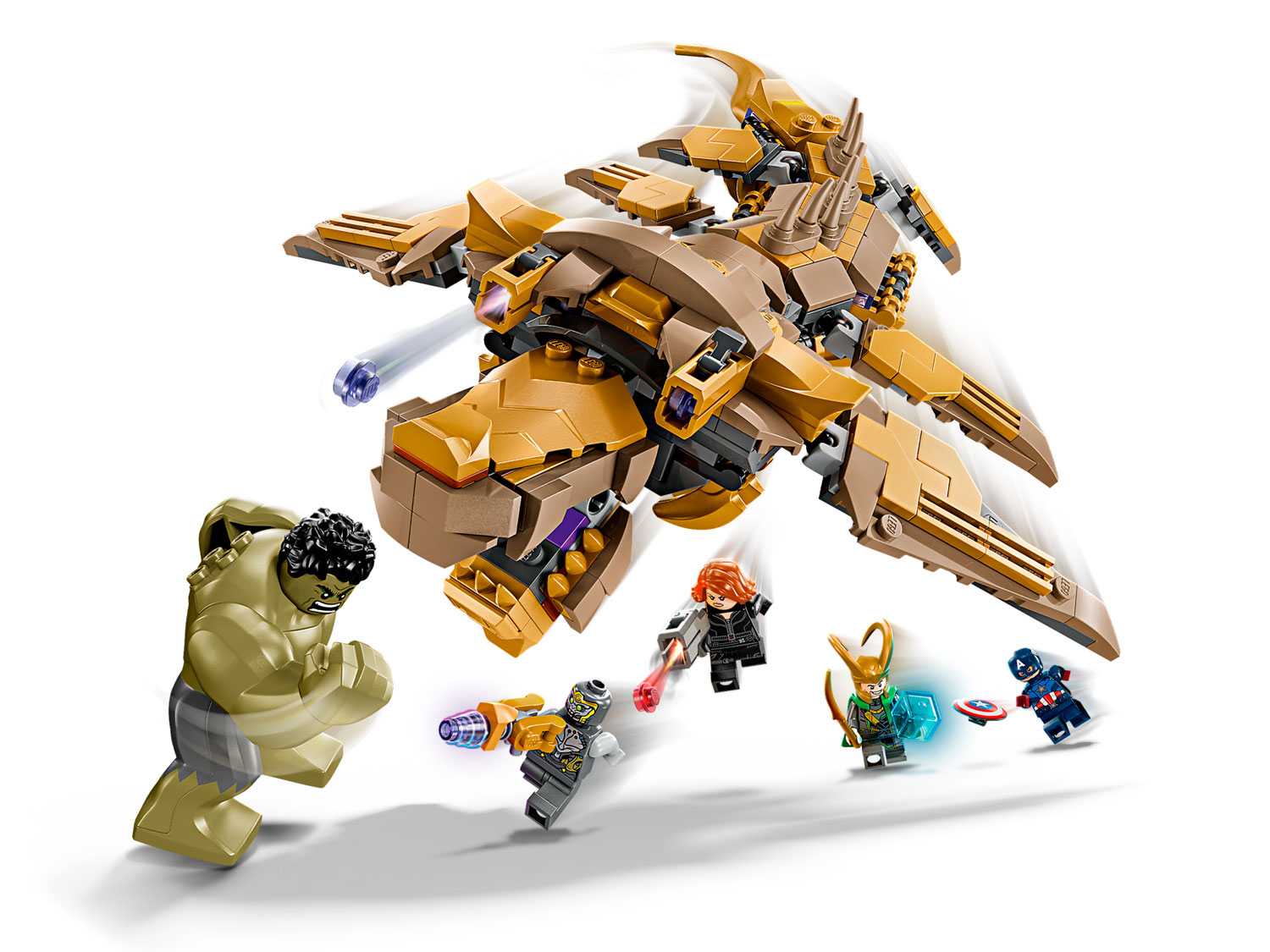 Конструктор LEGO Marvel Super Heroes Мстители против Левиафана блочный - фото 5