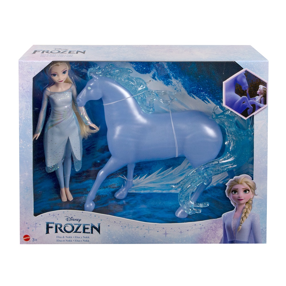 Кукла модельная Disney Frozen Frozen Эльза и Водяной Нокк HLW58 - фото 8