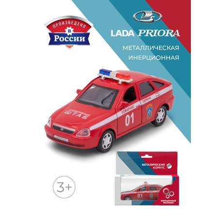 Пожарная машина . LADA Lada/Лада 1:34 красный в ассортименте