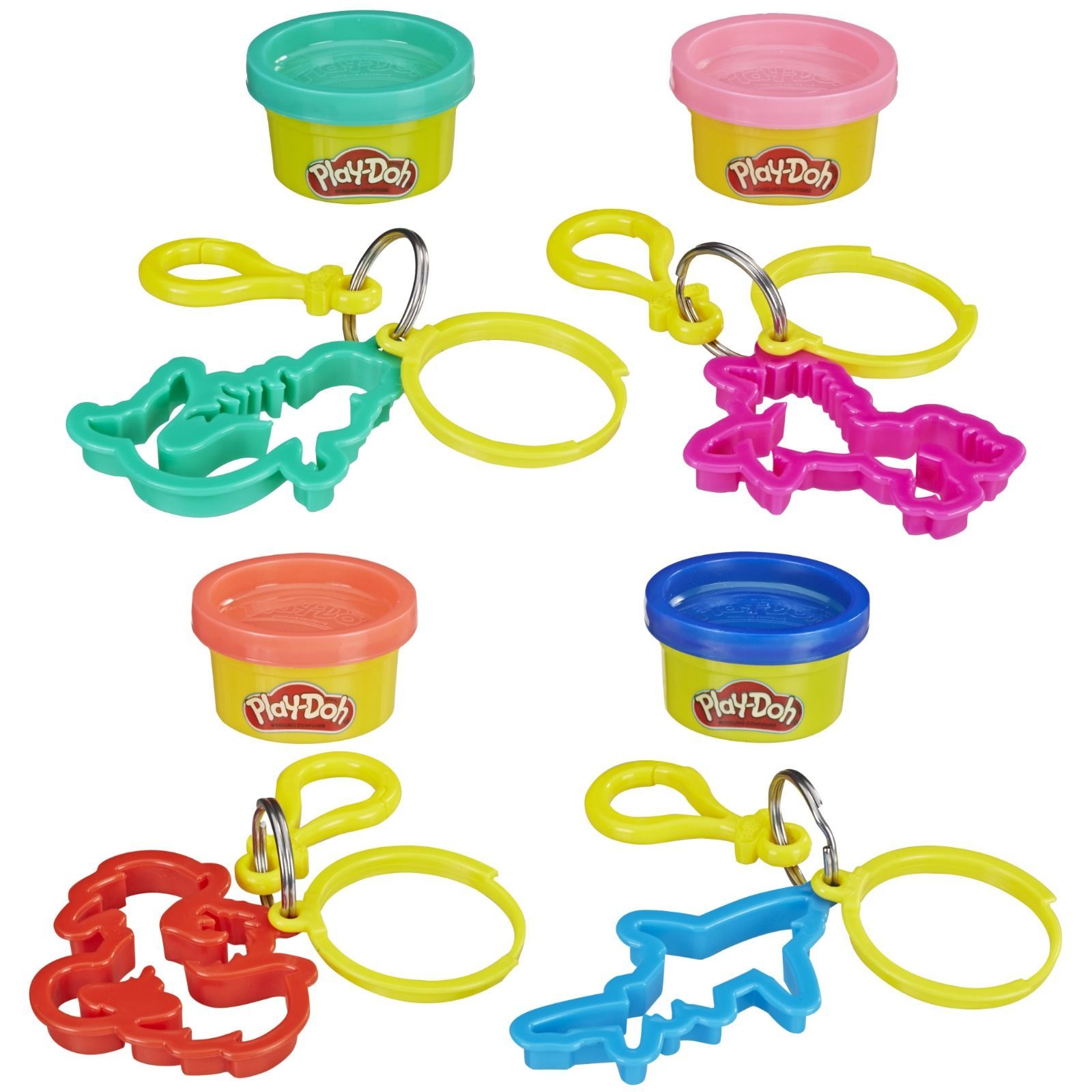 Пластилин Play-Doh Два брелка в ассортименте - фото 1