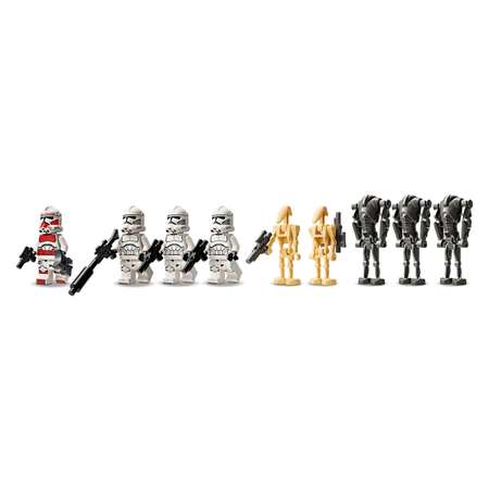 Конструктор LEGO Star Wars Clone Trooper и Battle Droid блочный