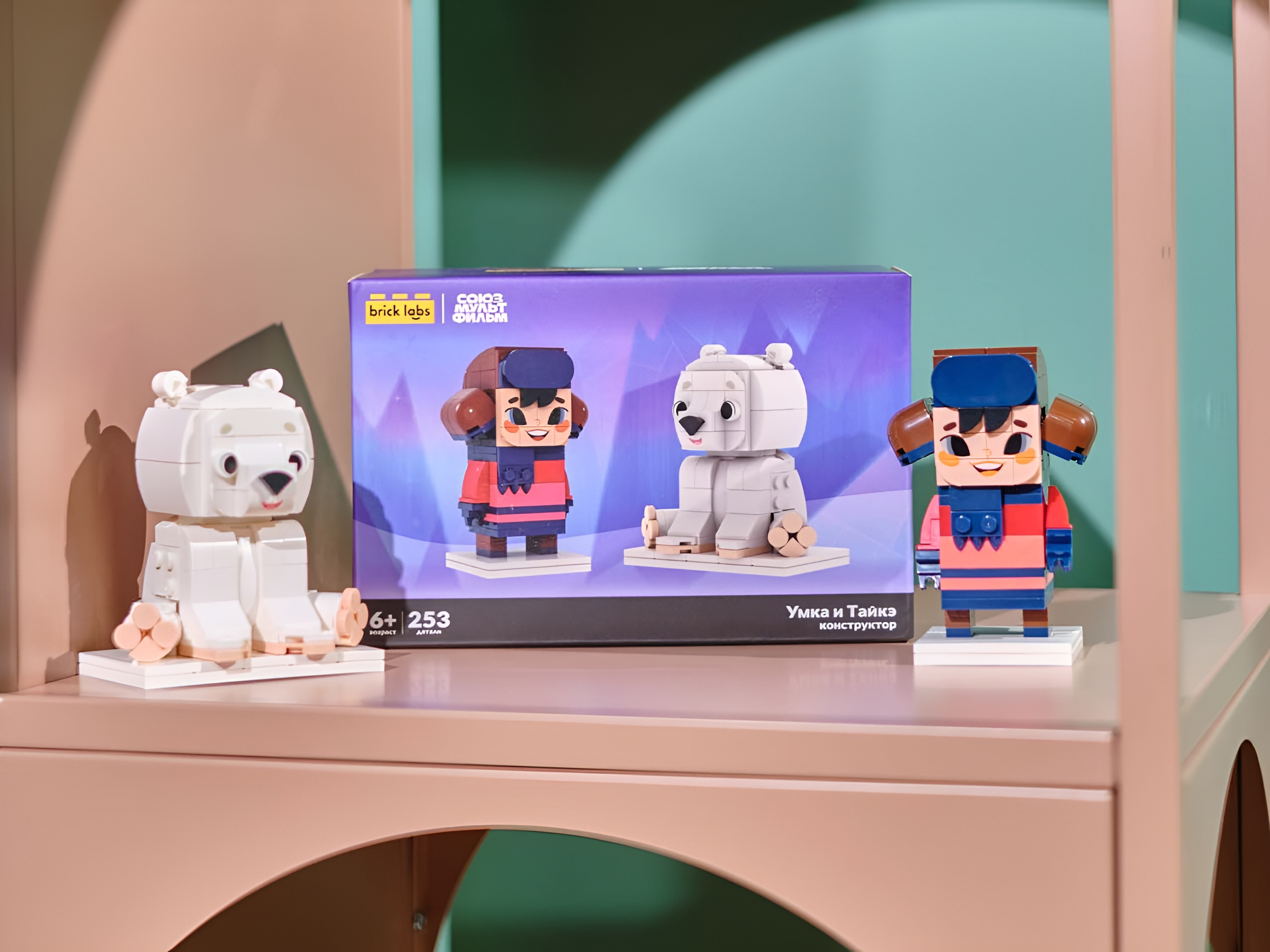 Конструктор brick labs Умка и Тайкэ 253 дет. - фото 7