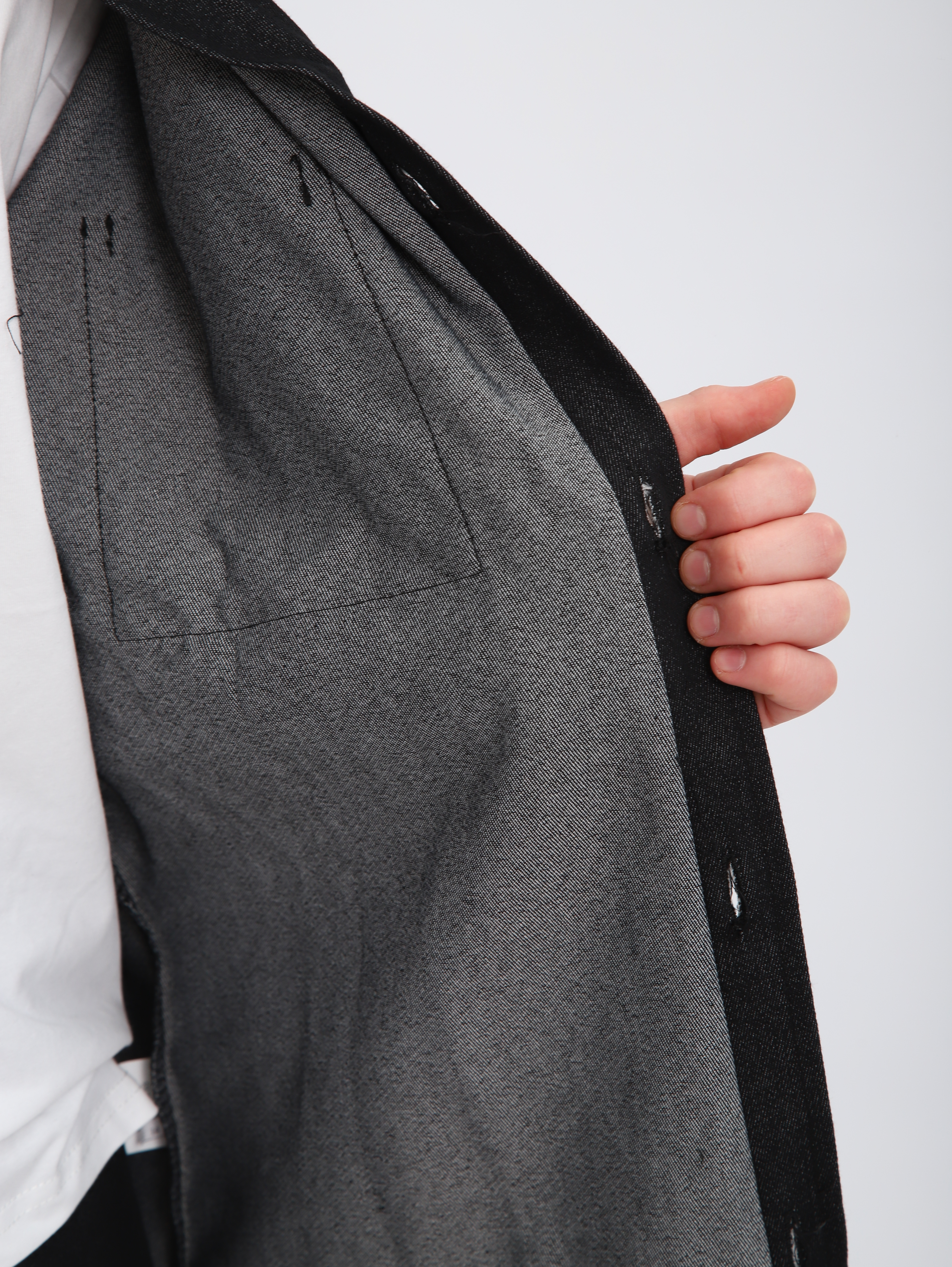 Костюм ЛАДОШКИ Комплект Деним черный - фото 26