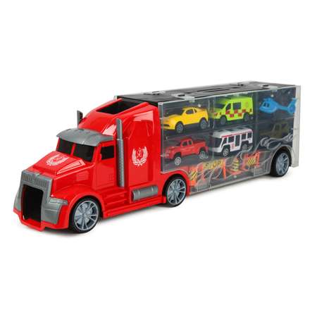 Автовоз Mobicaro 10 предметов многоцветный