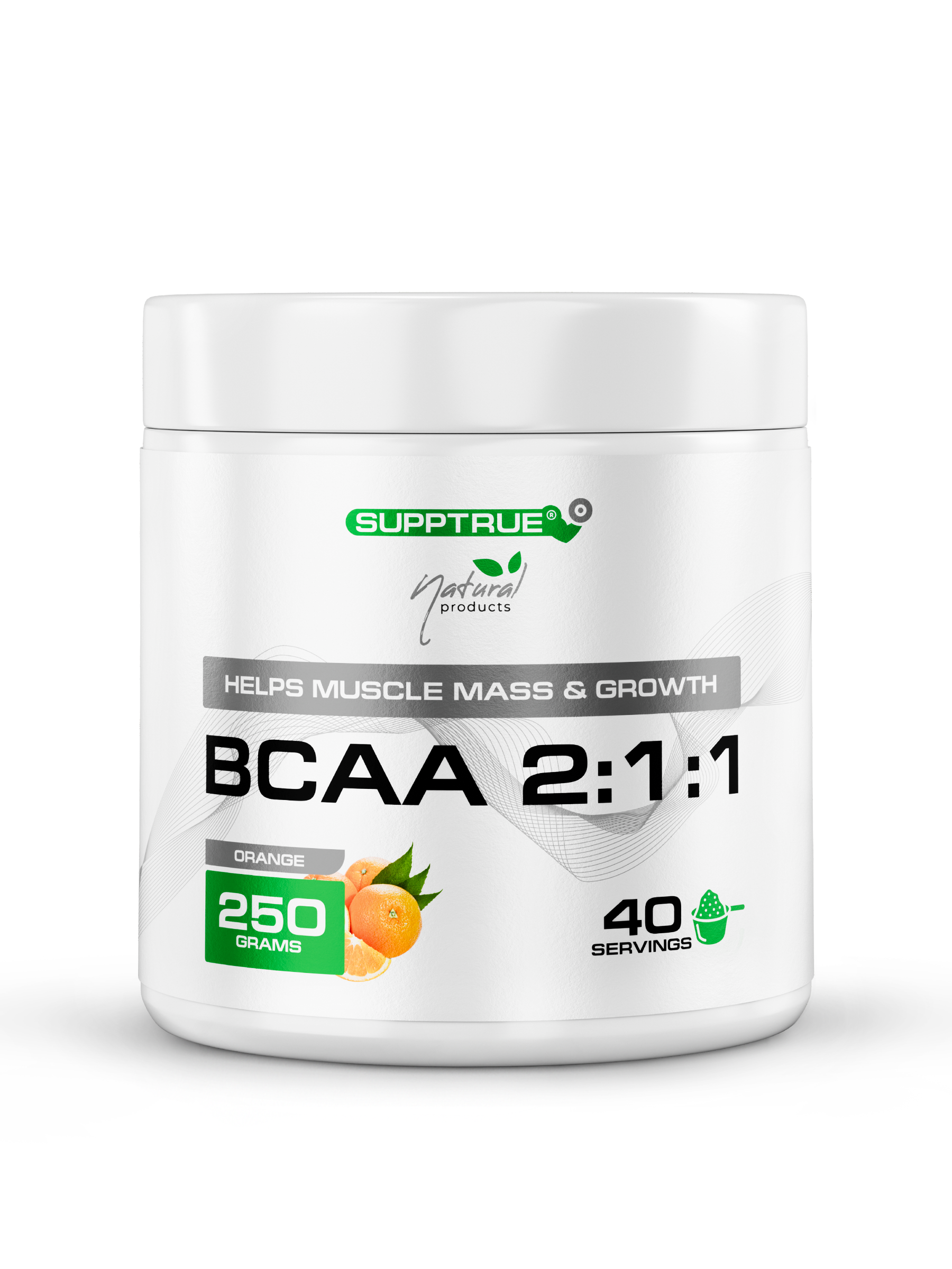 ВСАА SUPPTRUE 250 г. со вкусом апельсина - фото 7