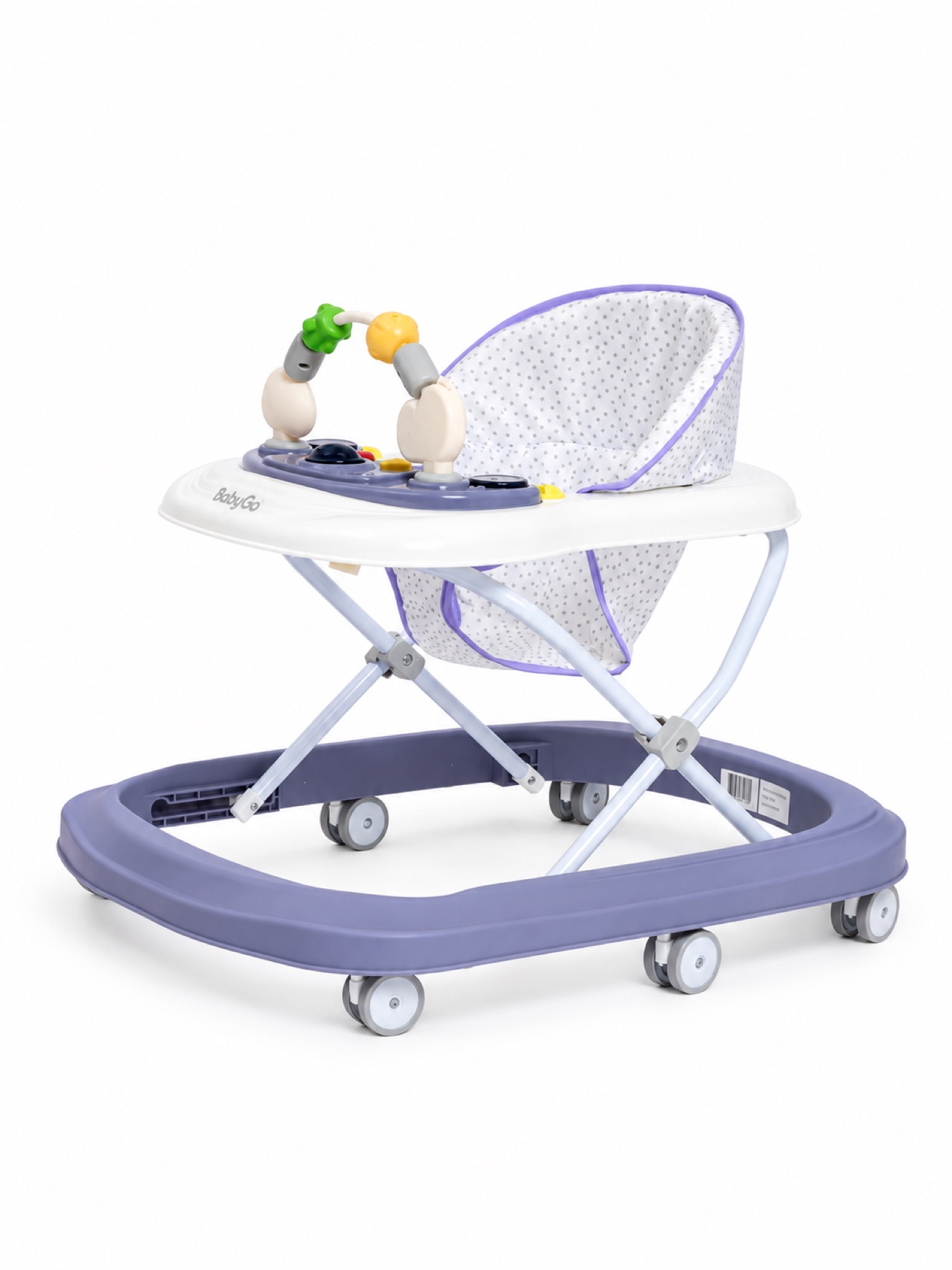 Ходунки BabyGo Simple синий - фото 2