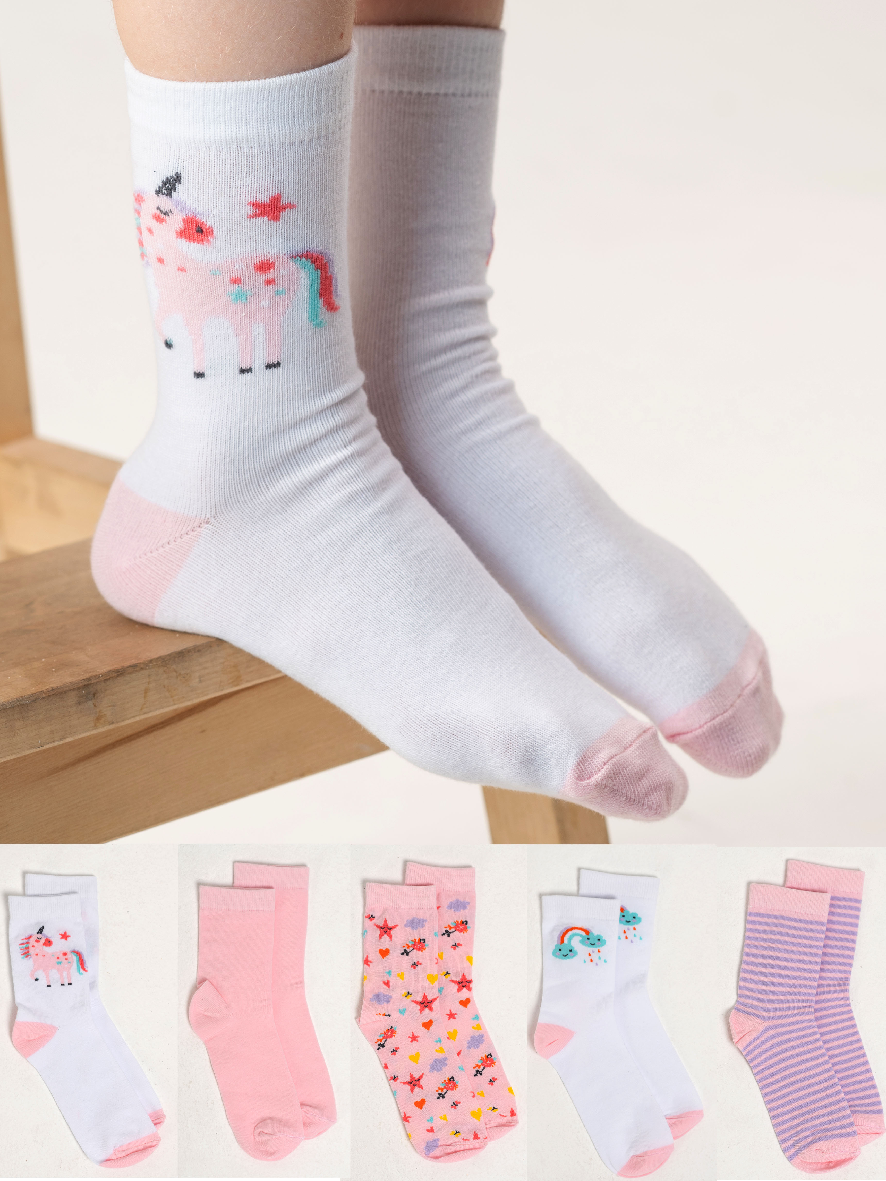 Носки 5 пар Чудесная пара 1163 - фото 1