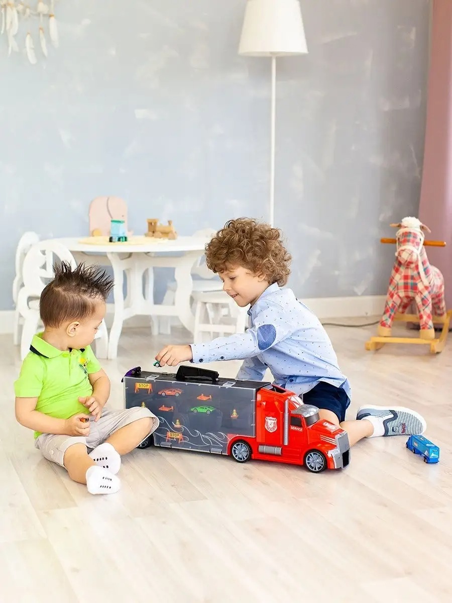 Автовоз Givito Мой город с тоннелем G205-003 - фото 4