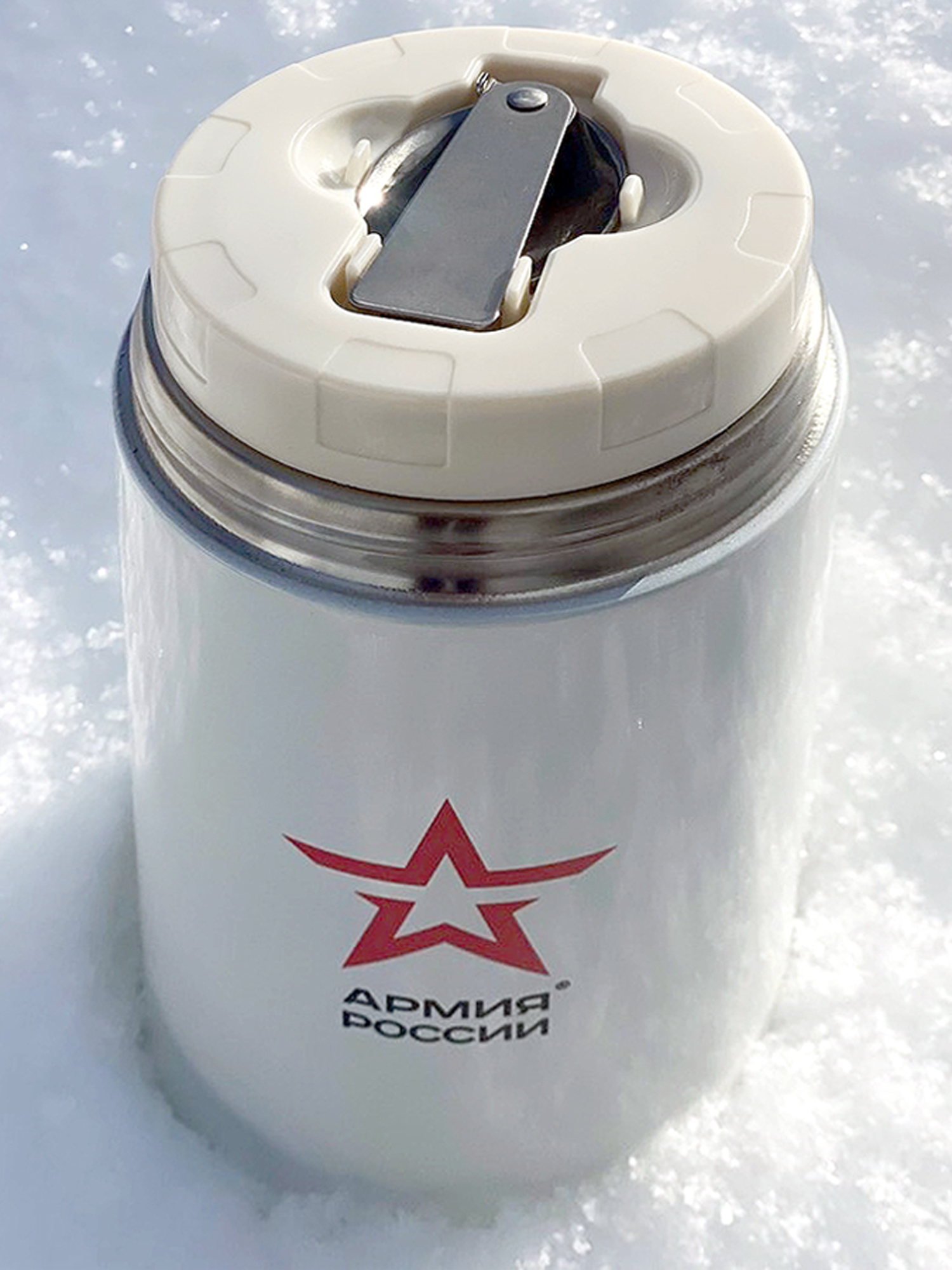 Термос THERMOS Армия России Арктический 0.5 л - фото 7