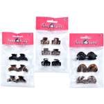 Заколка FUNNY BUNNY 6 шт. в ассортименте