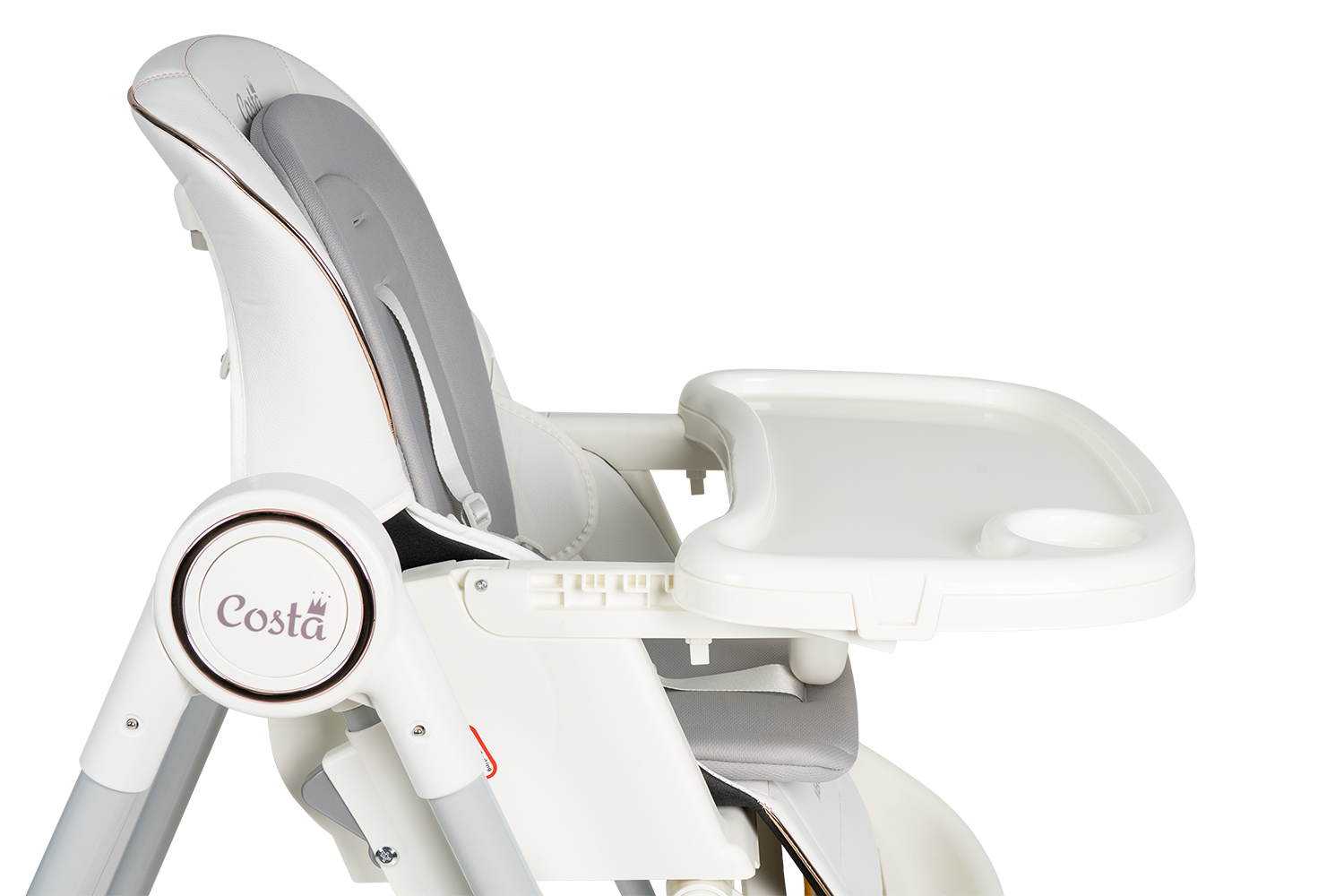 Стульчик для кормления Costa Mercy белый - фото 16