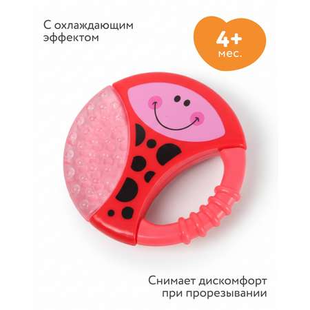 Прорезыватель BabyGo Божья коровка