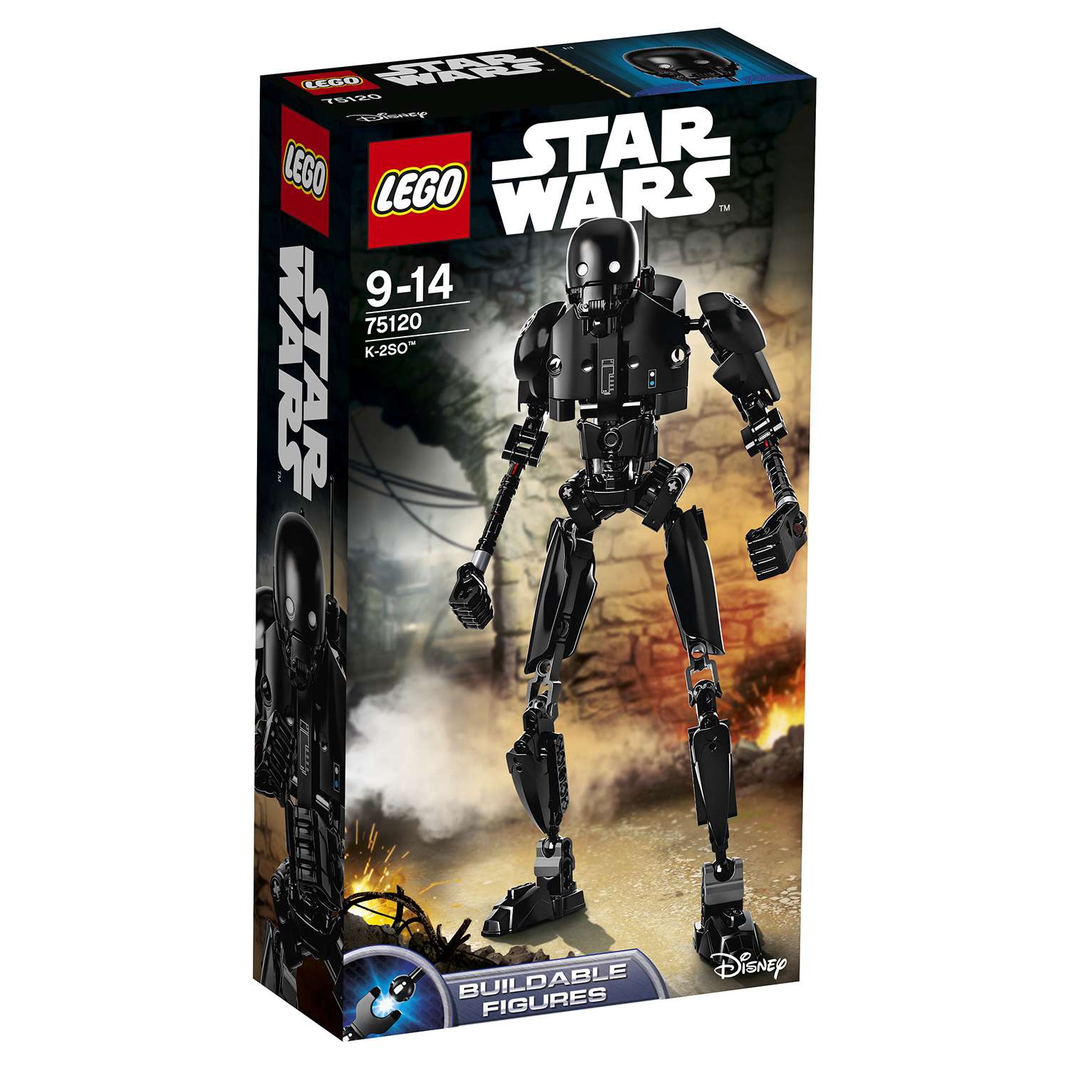 Конструктор LEGO Star Wars K-2SO блочный - фото 2