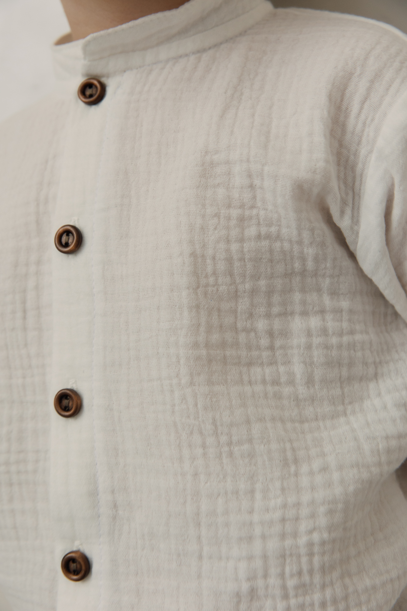 Рубашка GNGA generation alpha muslin/shirt-white80 - фото 3