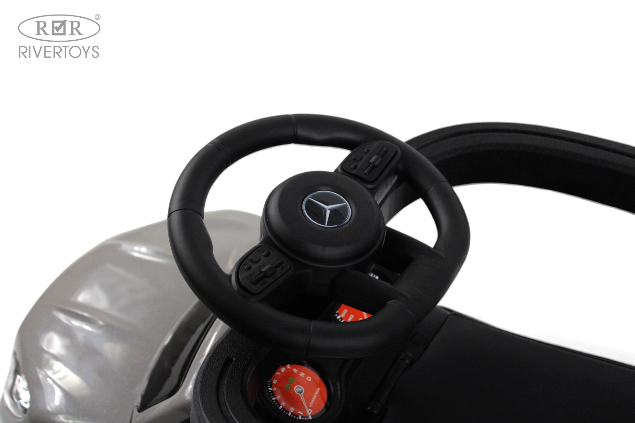 Каталка RIVERTOYS Z005ZZ-MP-GREY серый - фото 11