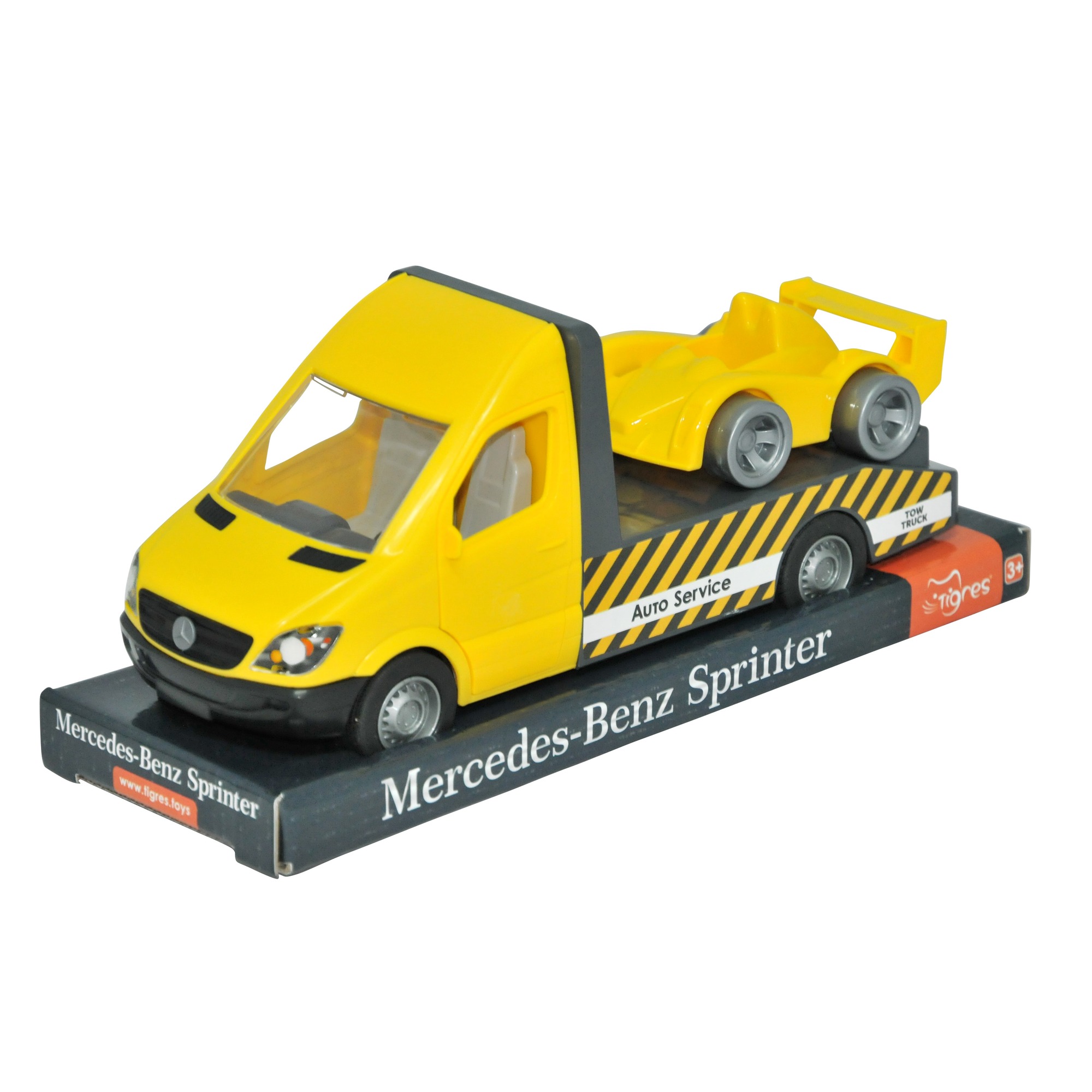 Эвакуатор TIGRES Mercedes Sprinter 1:24 39711 - фото 1