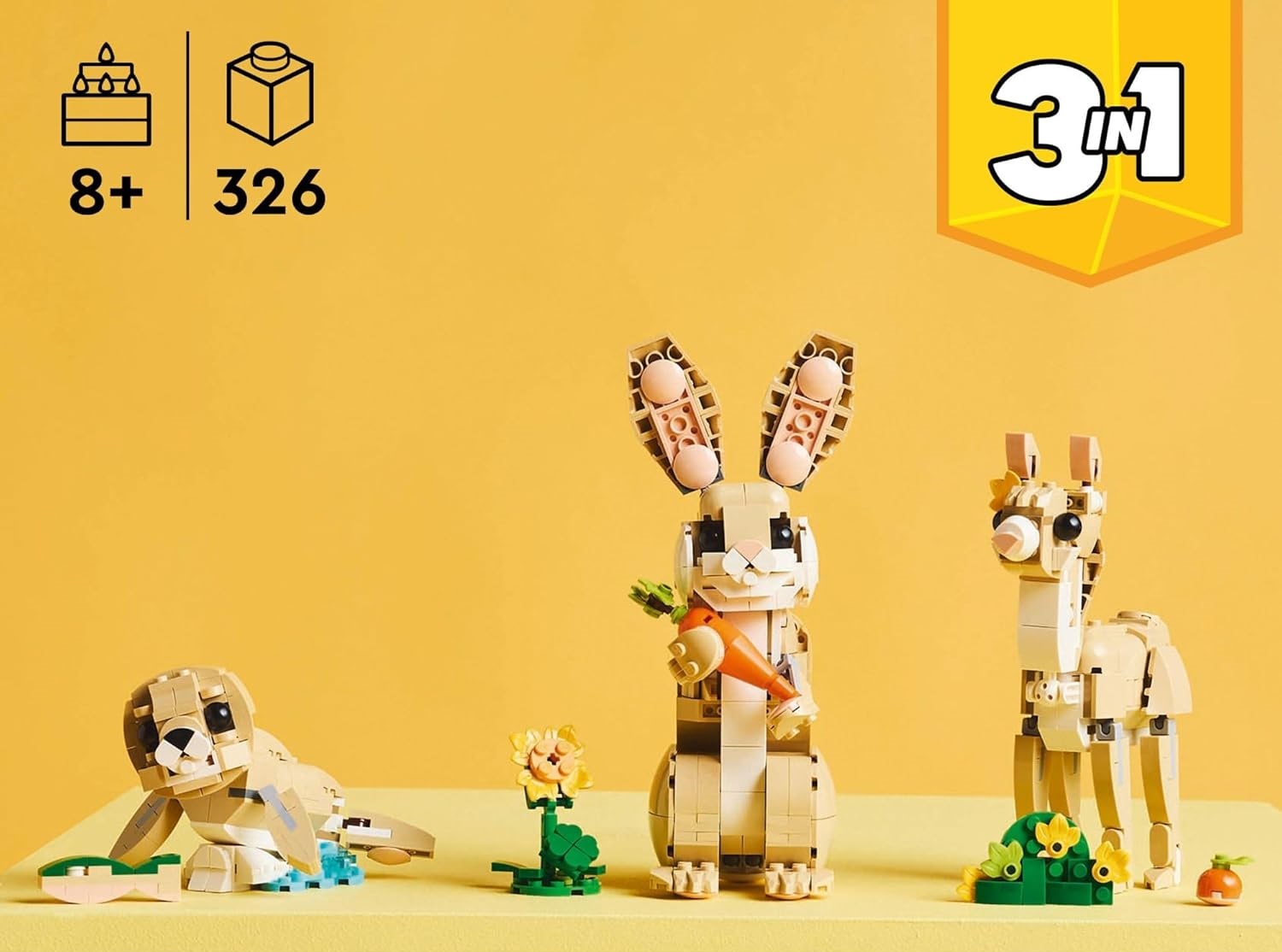 Конструктор LEGO Creator Милый кролик 326 дет. - фото 3