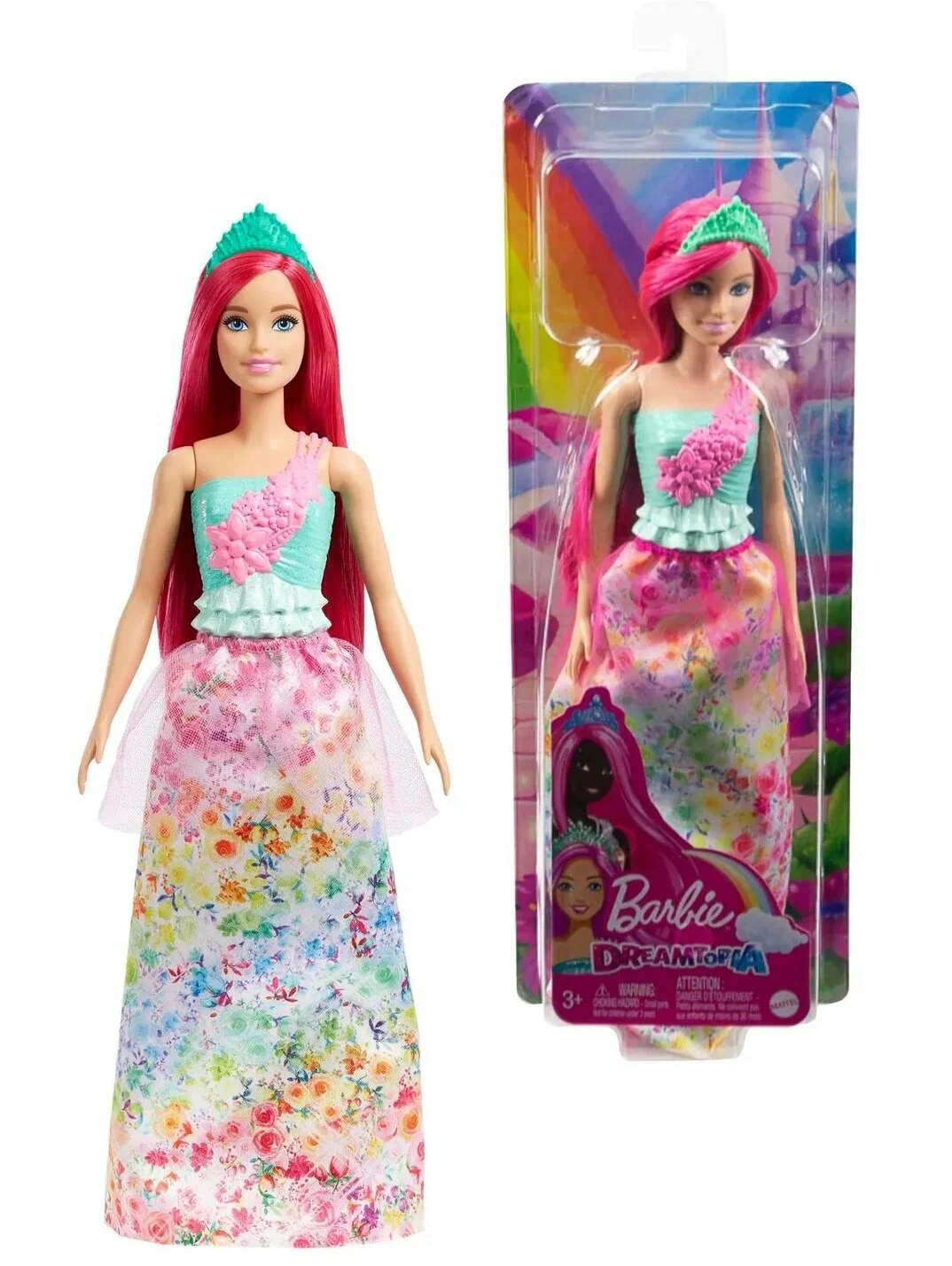 Кукла классическая Barbie Dreamtopia Dreamtopia высота 28 см HGR15 - фото 1