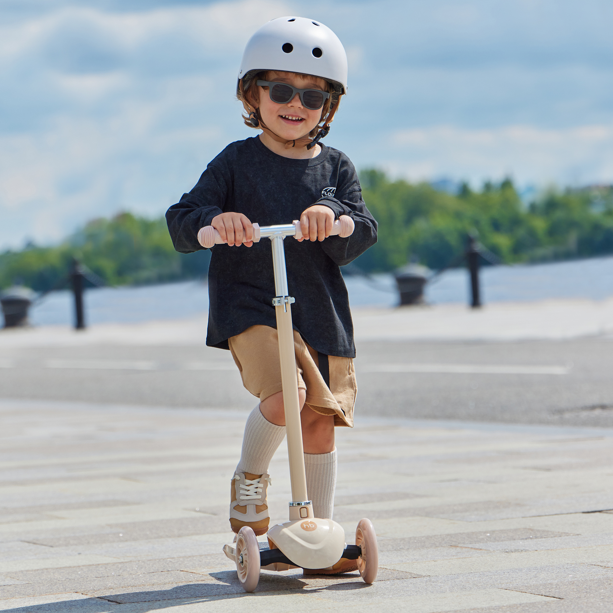 Самокат Happy Baby трехколесный - фото 18