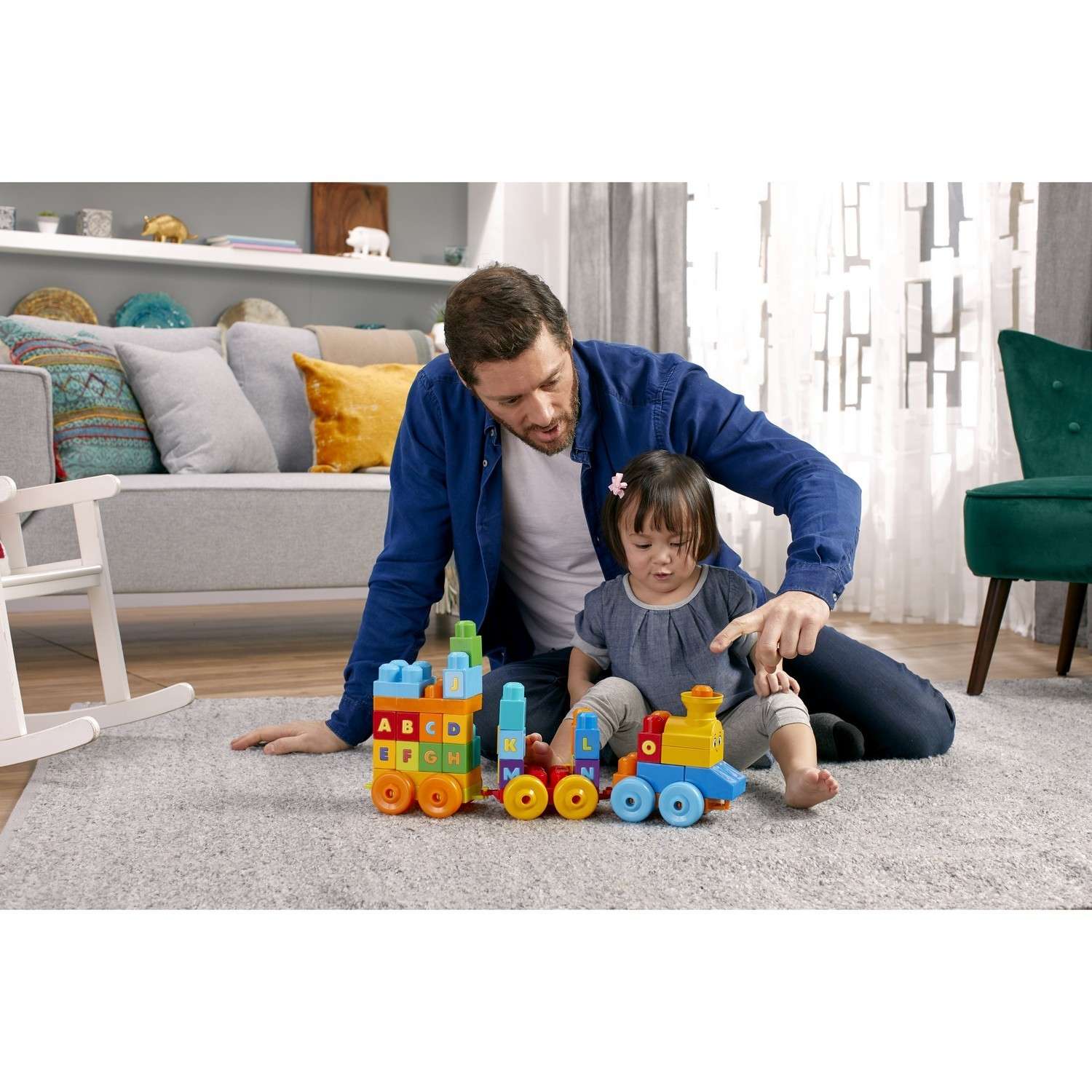 Конструктор Mega Bloks 50 дет. - фото 11