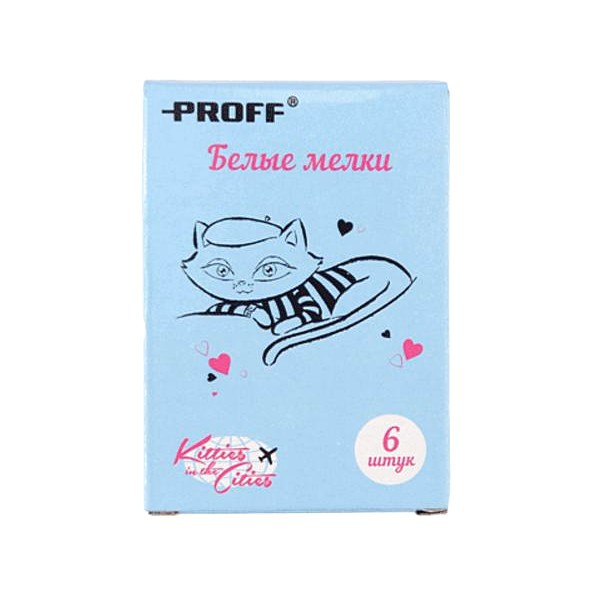 Мел сухой Proff 6 шт. - фото 1
