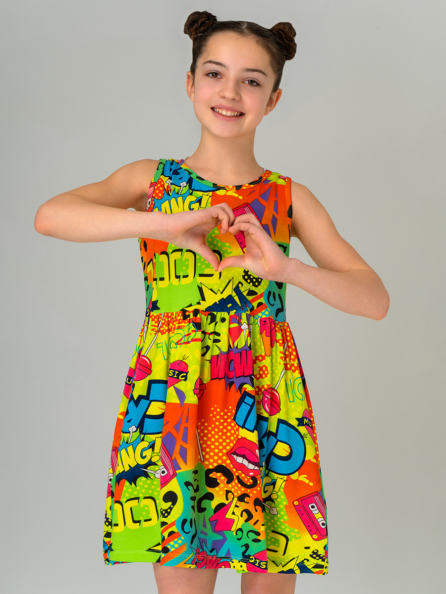 Платье HappyFox HF00199мультиколор - фото 8