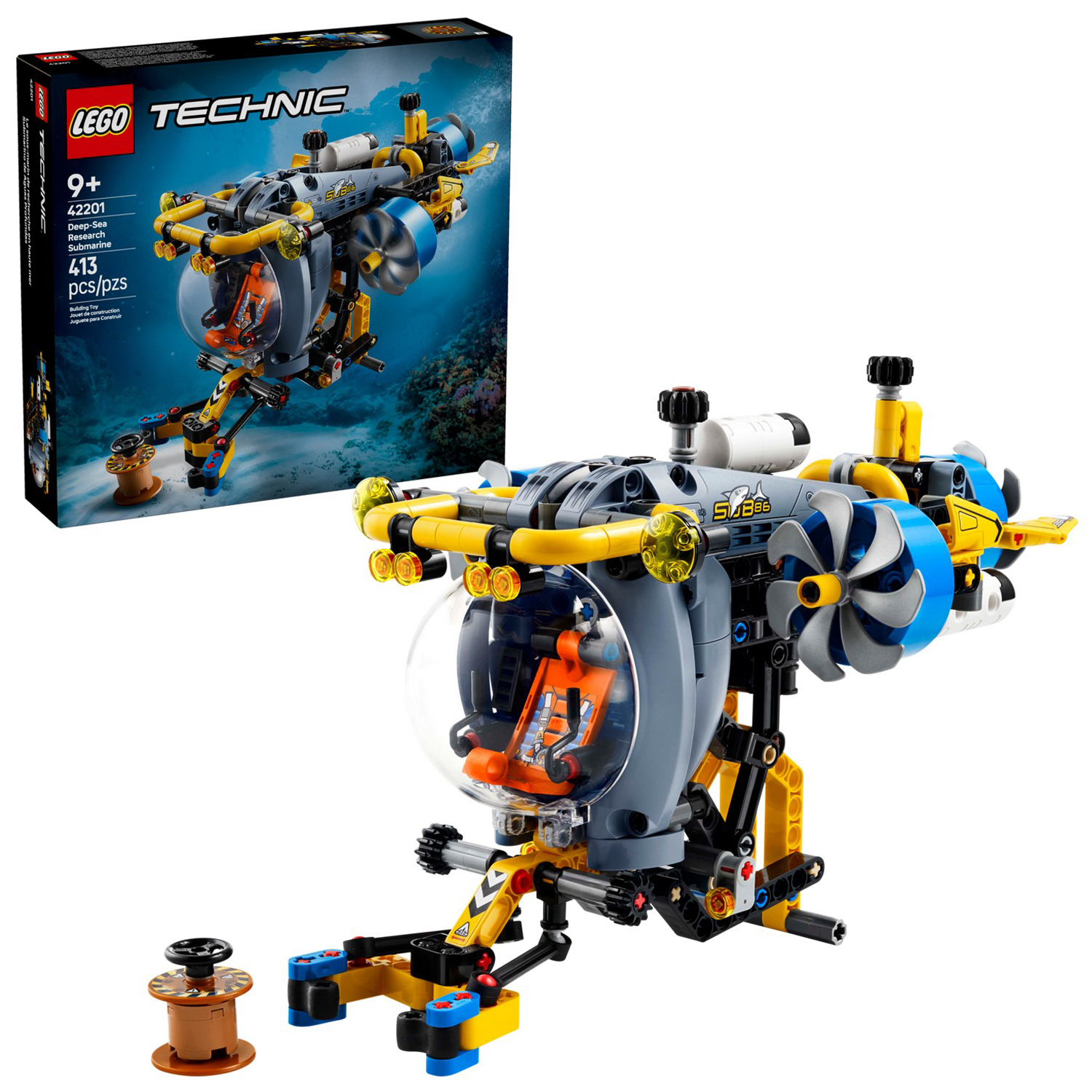 Конструктор LEGO Technic Deep-Sea Research Submarine блочный - фото 1