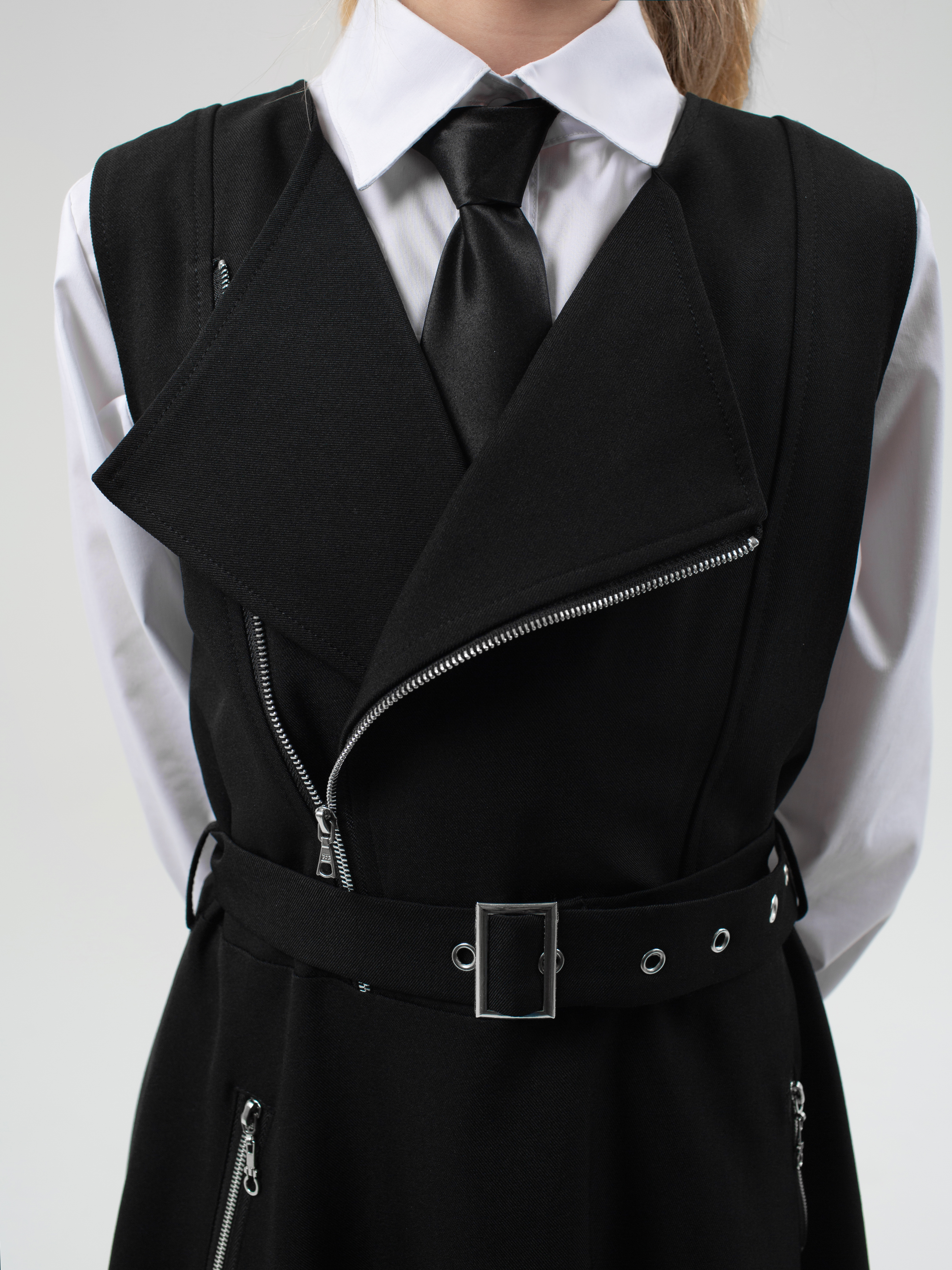 Сарафан СИНЯЯ МОДА W9804C-G39 - фото 2