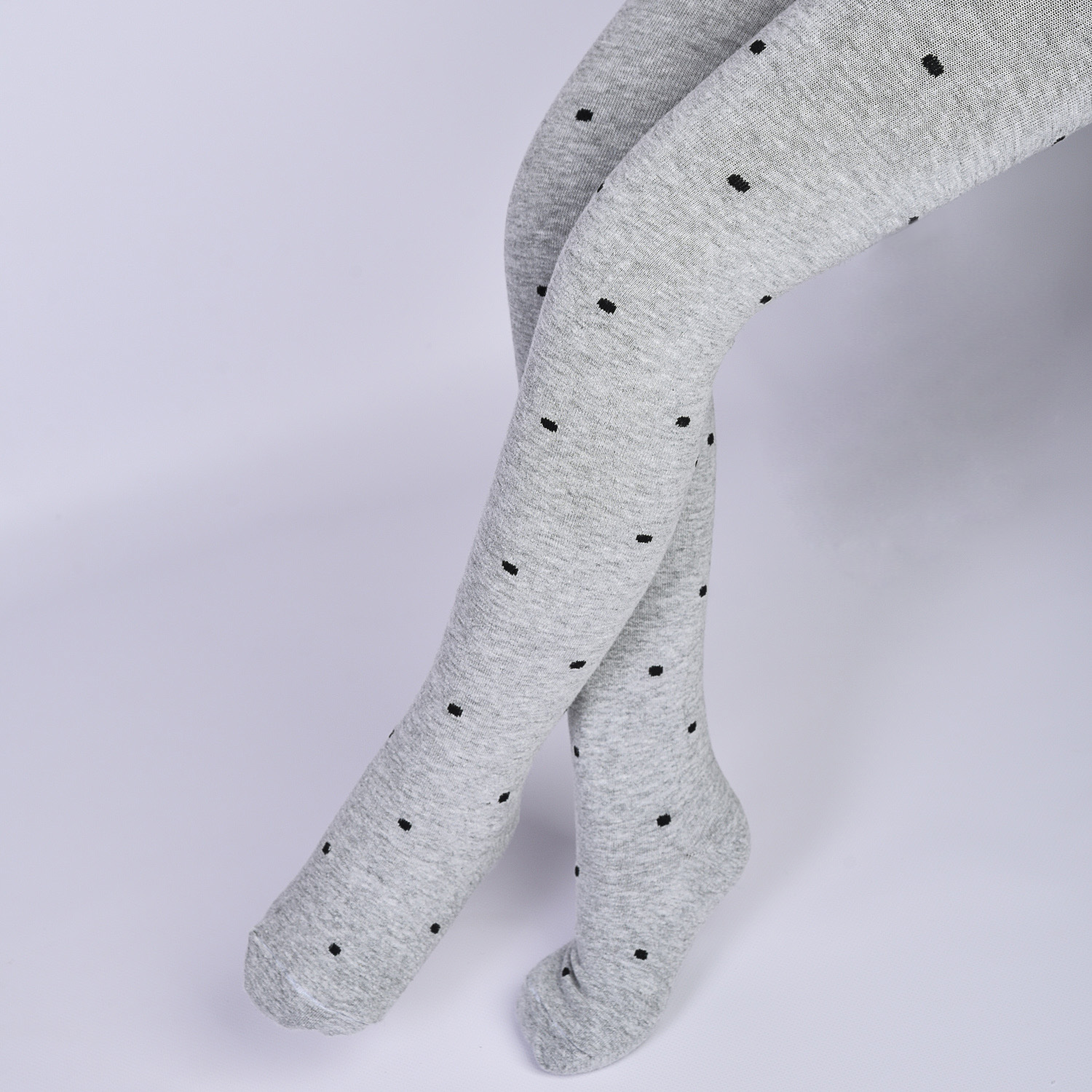 Колготки детские Smolicek WT-39/Серый меланж - фото 2