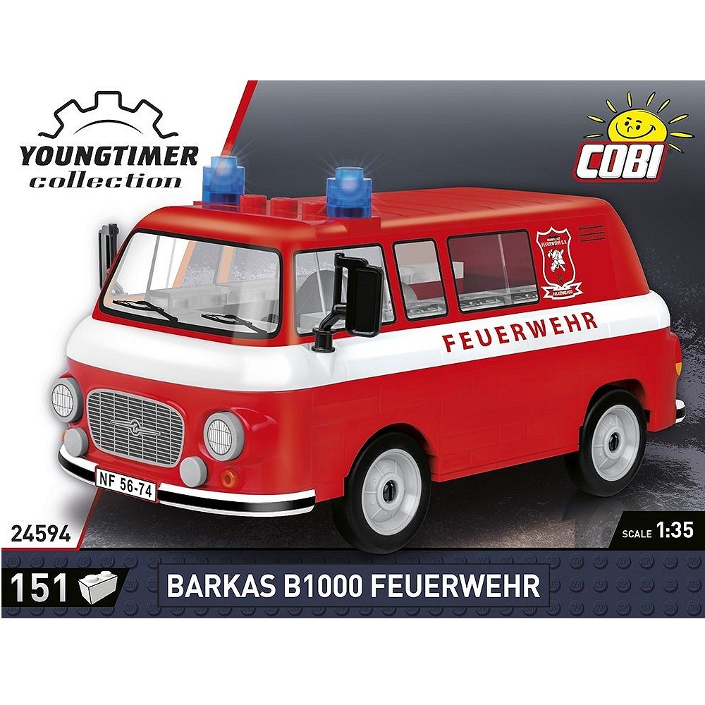 Конструктор COBI Микроавтобус Barkas блочный - фото 5