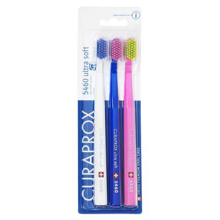 Зубная щетка классическая Curaprox 3 шт.