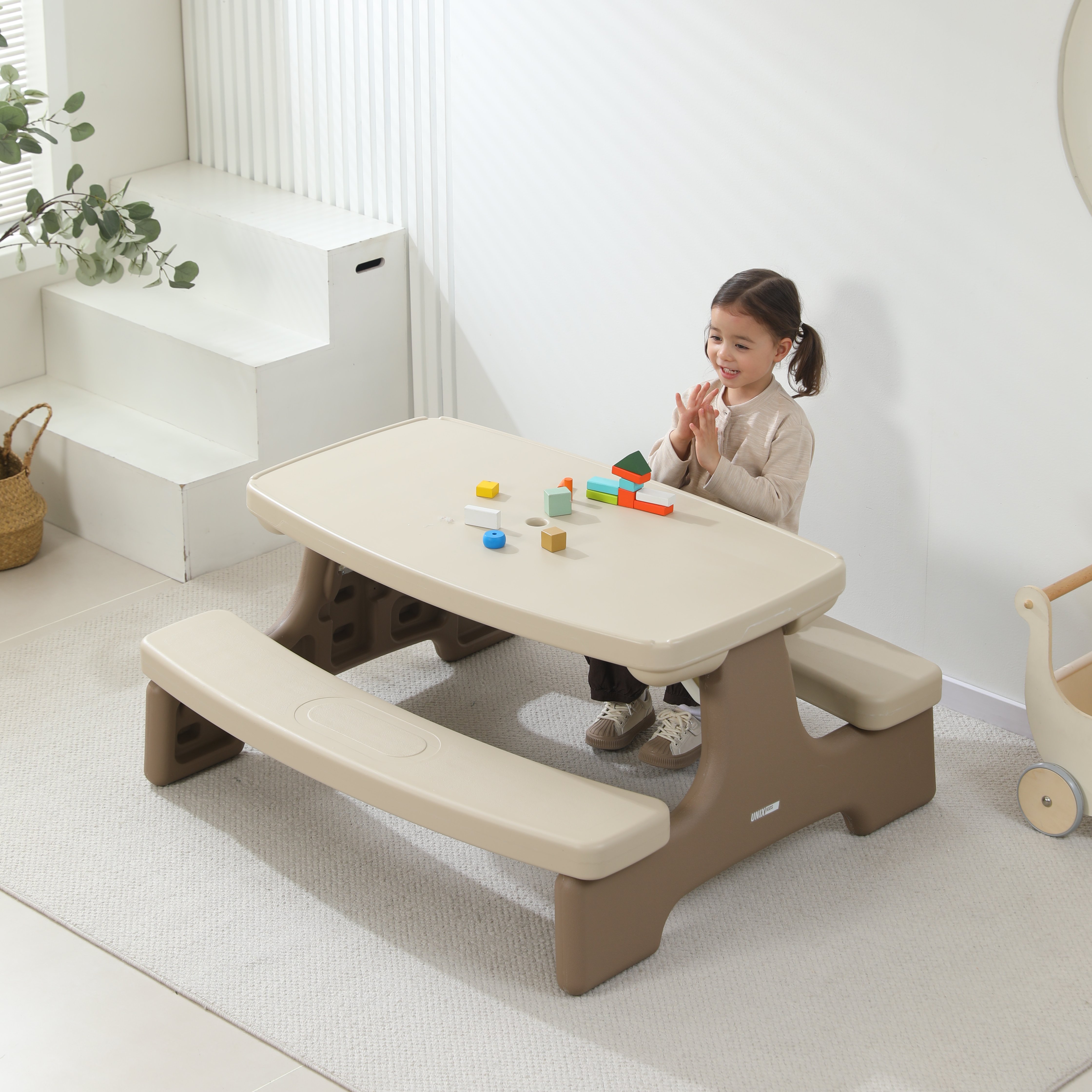 Комплект мебели UNIX Kids Garden Camel - фото 9