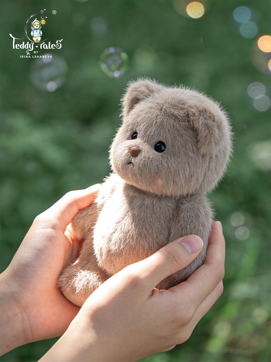 Мягкая игрушка TeddyTales Медведь в цвет заварного крема - фото 16