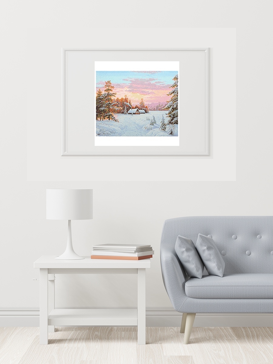 Алмазная мозаика Cristyle Зима в лесу - фото 7