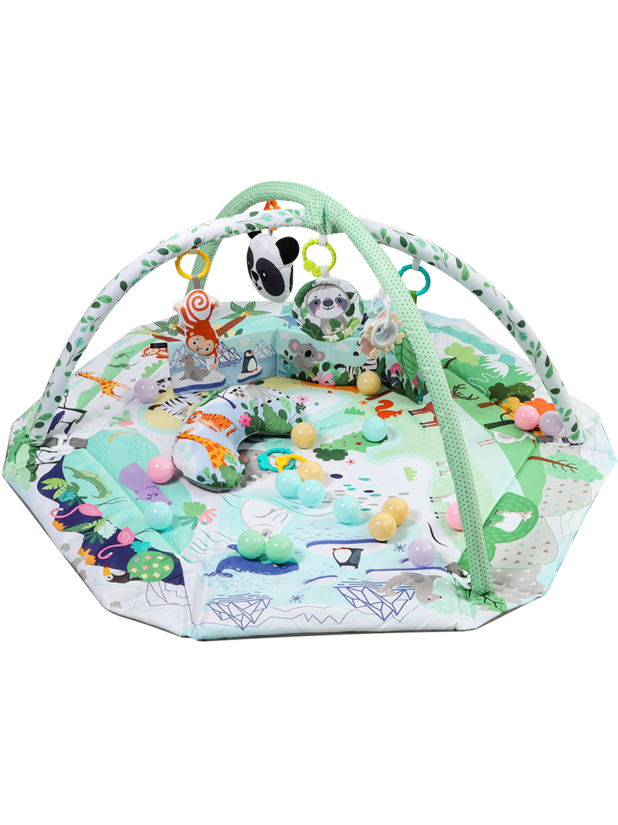 Коврик Рыжий кот с дугами, трансформер - фото 5