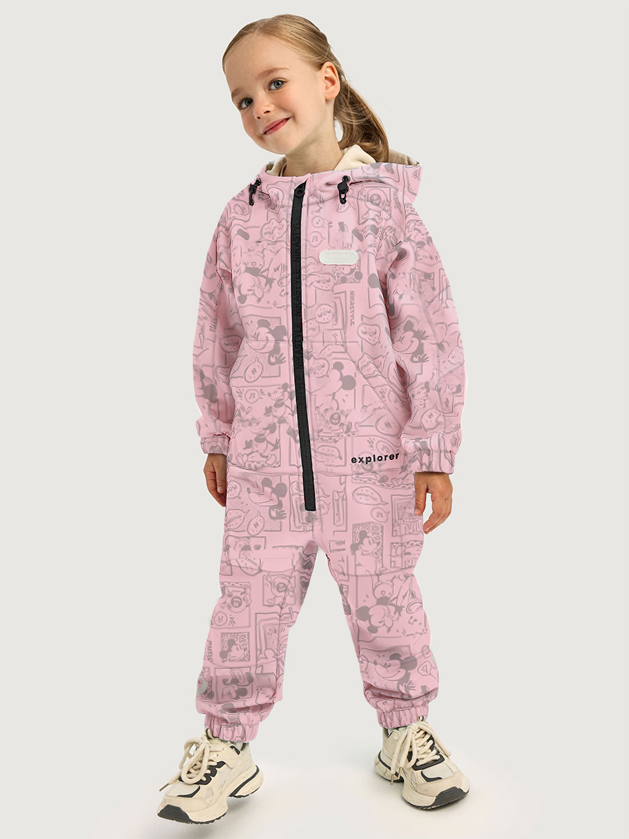 Комбинезон NIKASTYLE 8л15026 пудра - фото 1