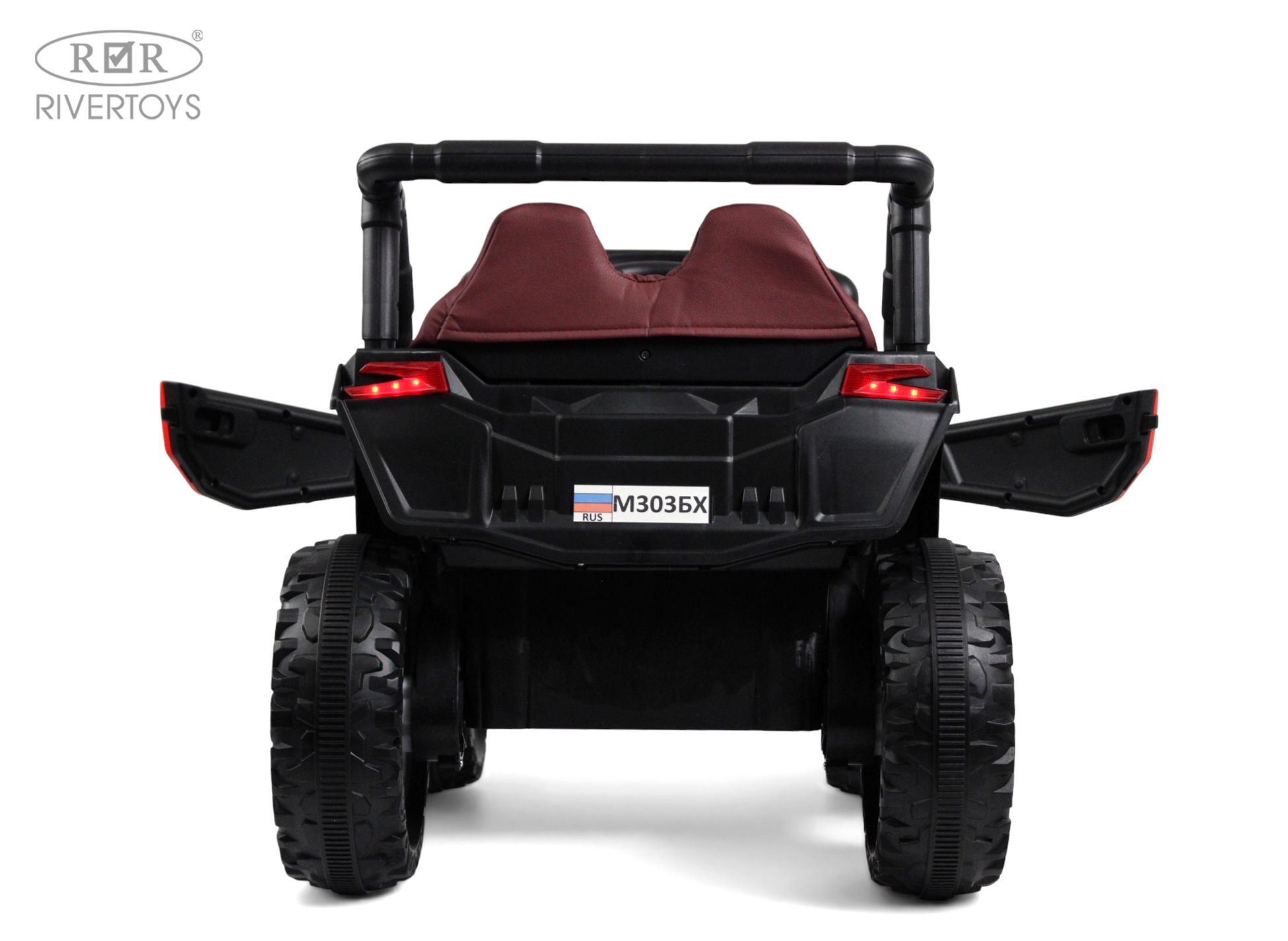 Электромобиль RIVERTOYS М303БХ-RED С пультом ДУ - фото 22