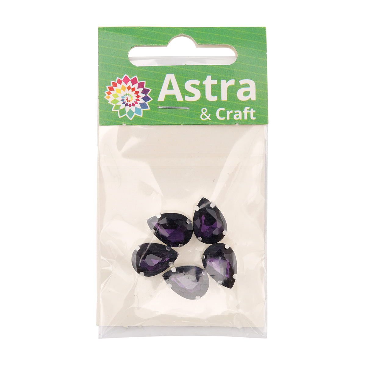 Набор для творчества Astra Craft аппликация Стразы для рукоделия 5 шт - фото 3